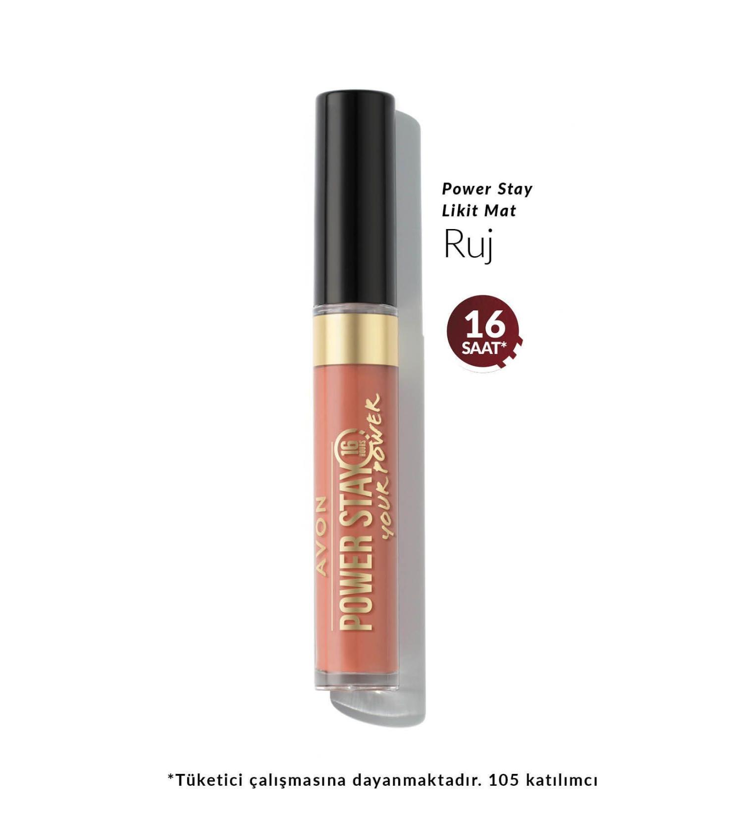 Avon Power Stay Liquid Matte Lipstick Peach Protector - Buy Online on GoSupps.com