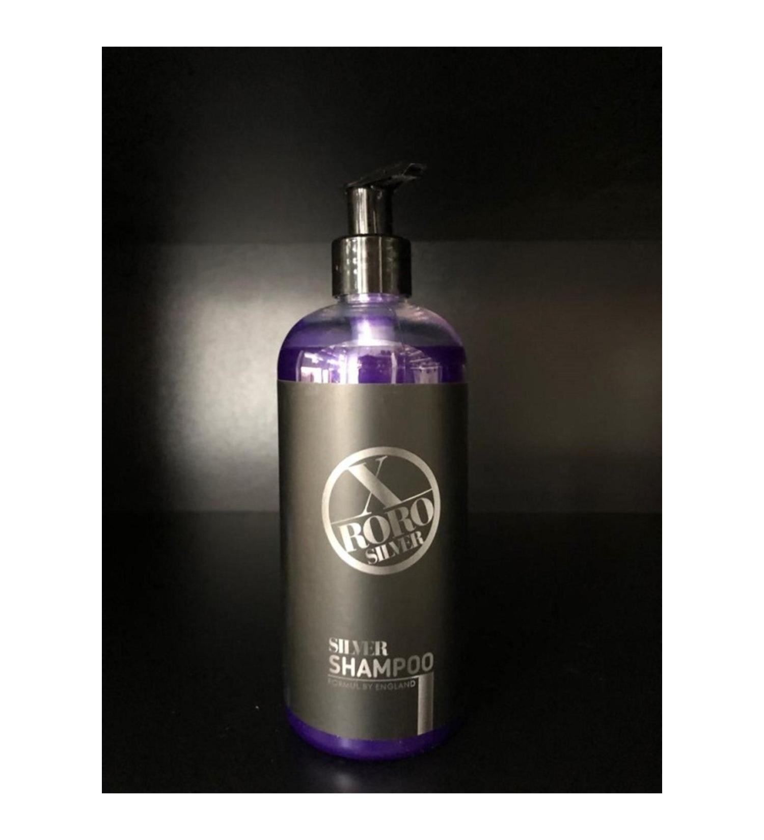 X RORO ENGLAND Darkening Silver Purple Shampoo 500 ml - Buy Online on GoSupps.com