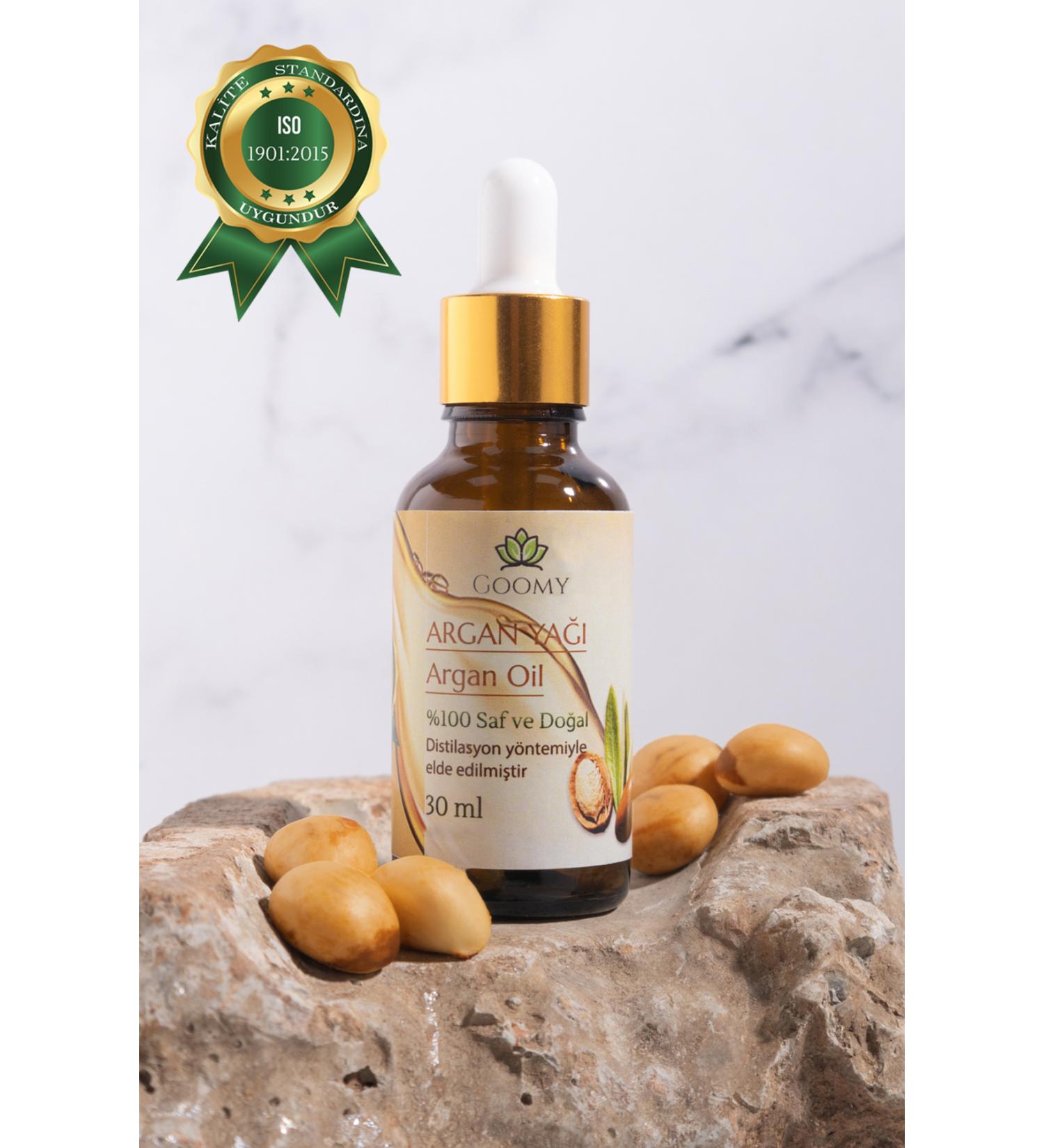 GOOMY Argan Oil Cold Pressed 30 ml 0 Pure and Natural Argania Spinosa Oil