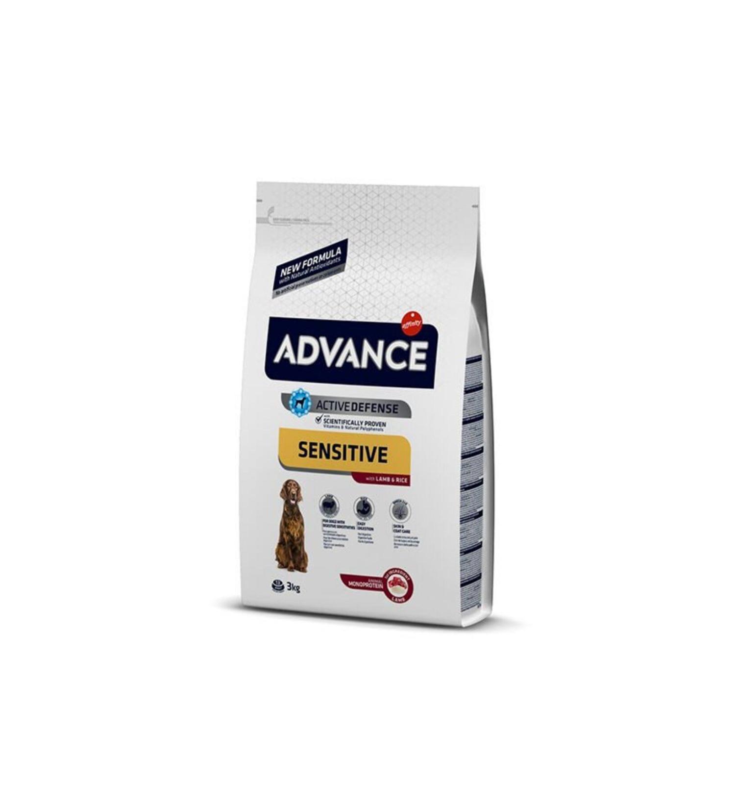 Advance Sensitive Lamb Sensitive Adult Dog Food 3 Kg - Petshopundan