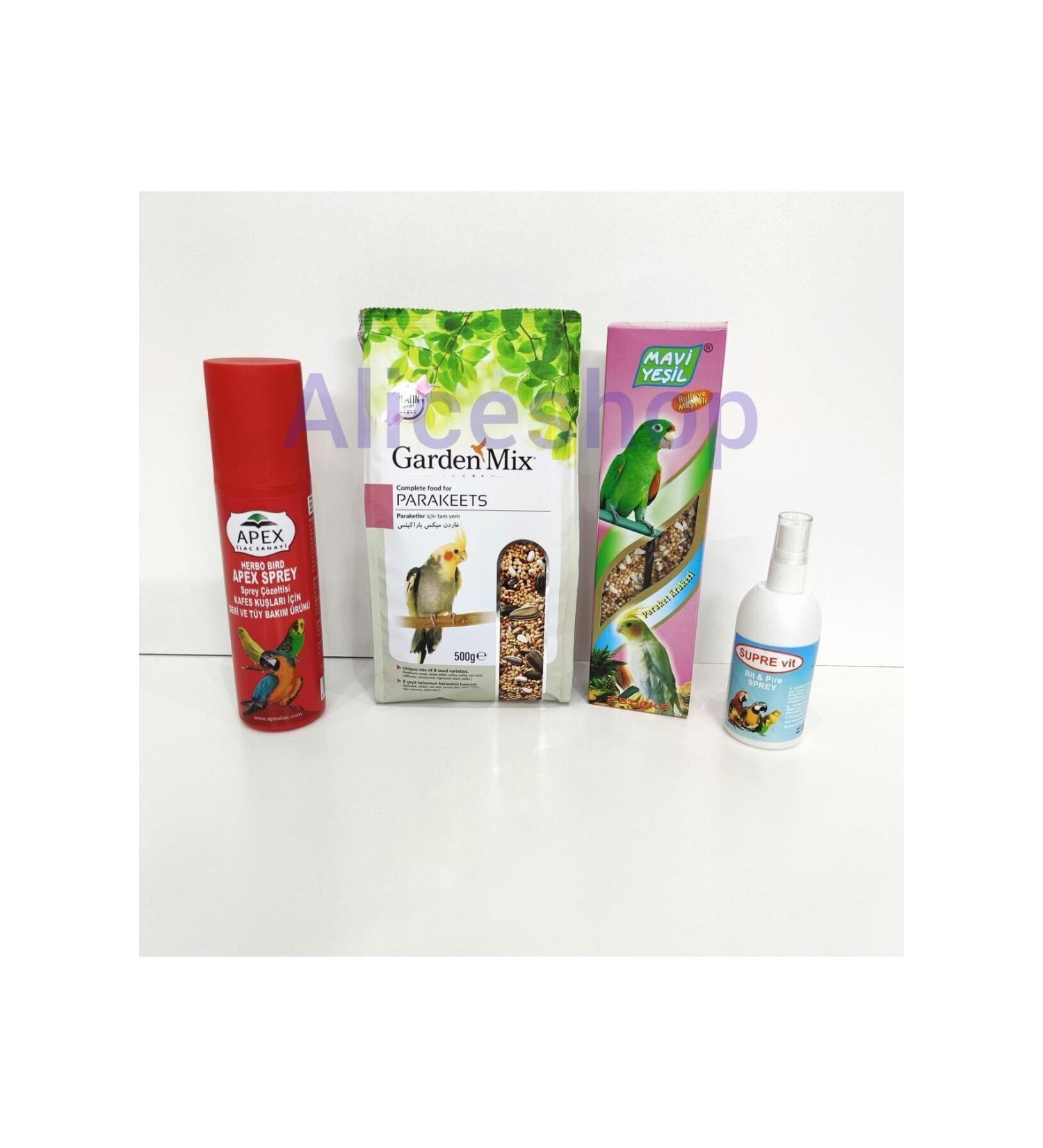 Gardenmix Cockatiel and Lovebird Food and Care Set - Buy Online on GoSupps.com