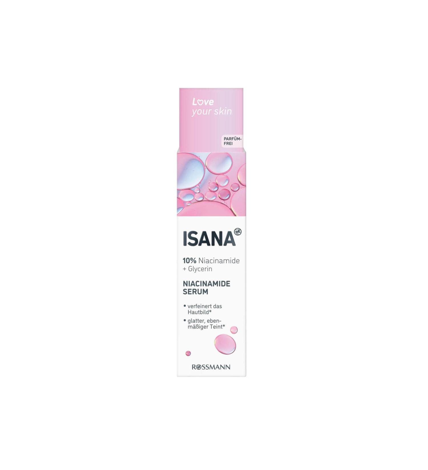 ISANA Niacinamid Serum Love Your Skin 30 ml