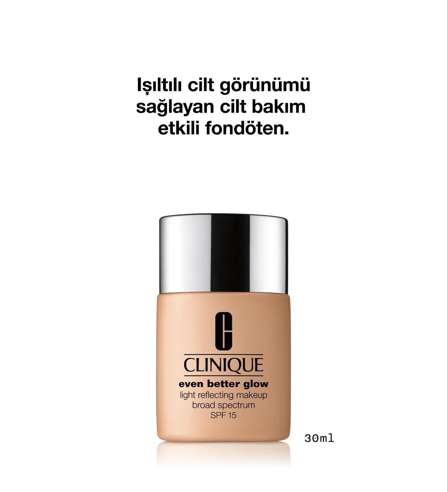 Clinique CN 52 NEUTRAL - INTENSE COLOR AND P GMENTED EVEN BETTER GLOW MAKEUP SPF 15 FOUNDATION PSSN2791 - Buy Online on GoSupps.com