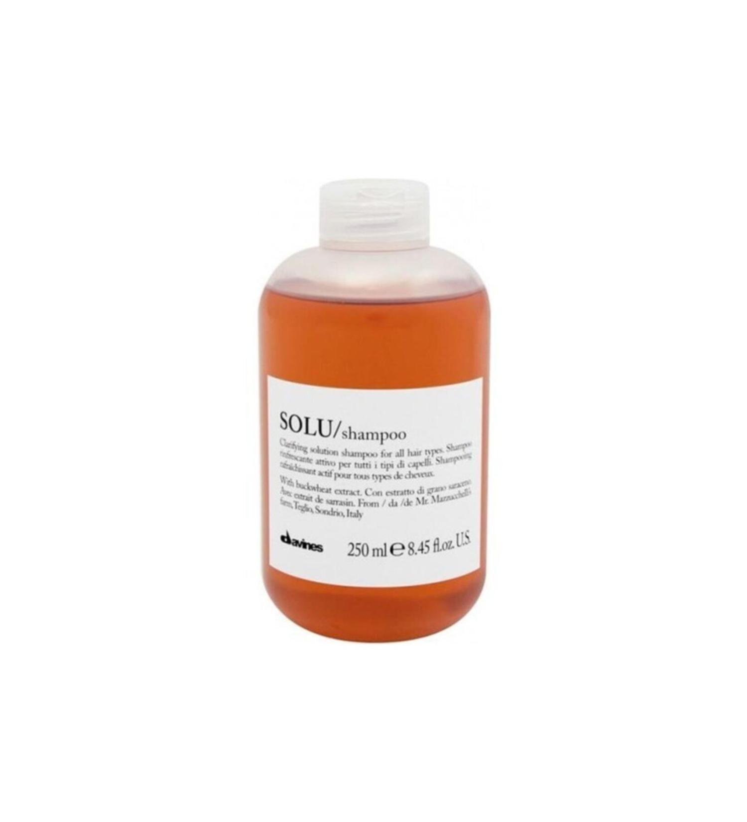 Davines SOLU SHAMPOO - DULL AND DULL HAIR REPAIR SHAMPOO 250 ML ZERO4