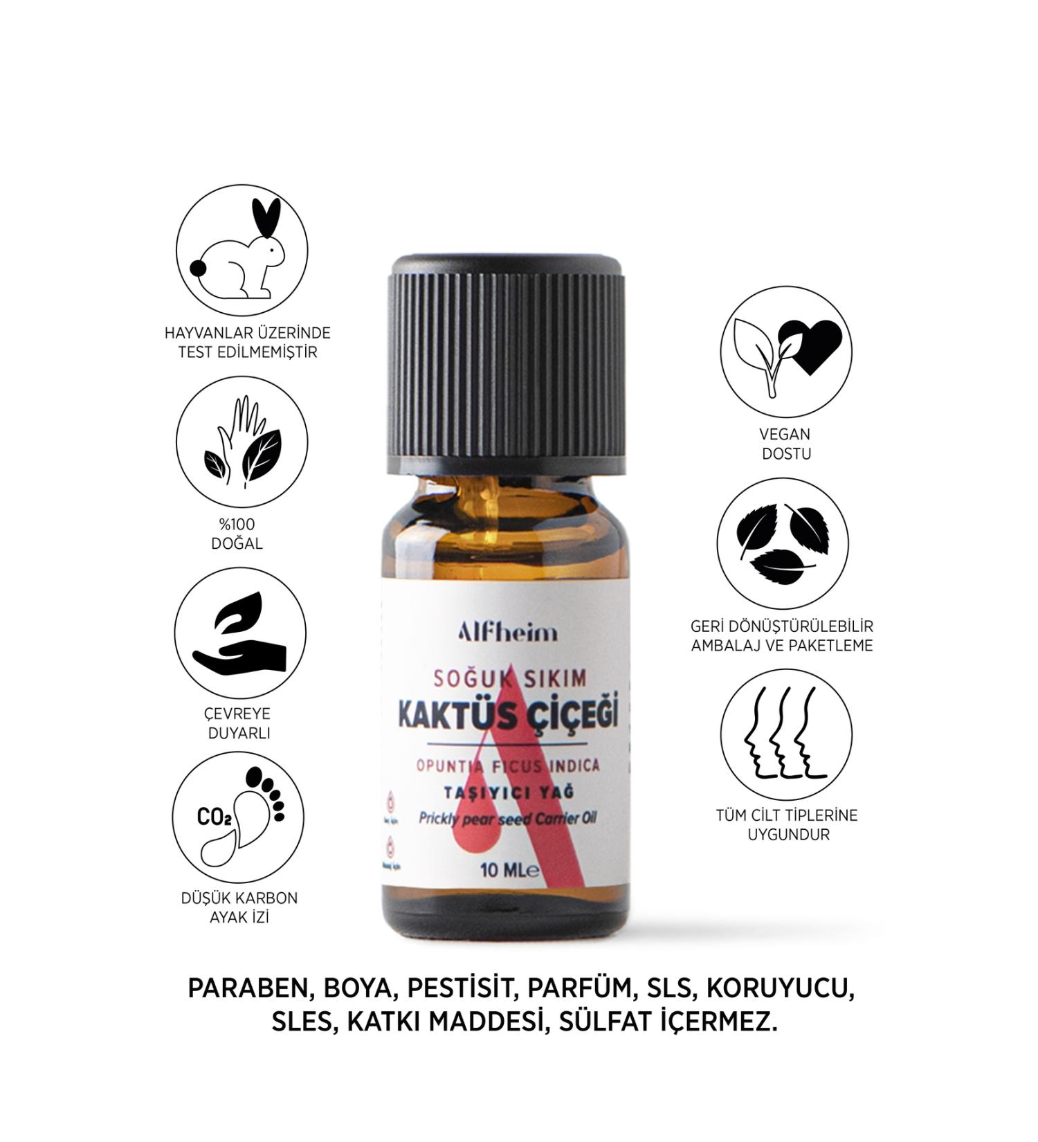 Alfheim Cactus Flower Oil/ Cactus Oil/ Aromatherapy/ Carrier Fixed Oil/ 10 Ml - Buy Online on GoSupps.com