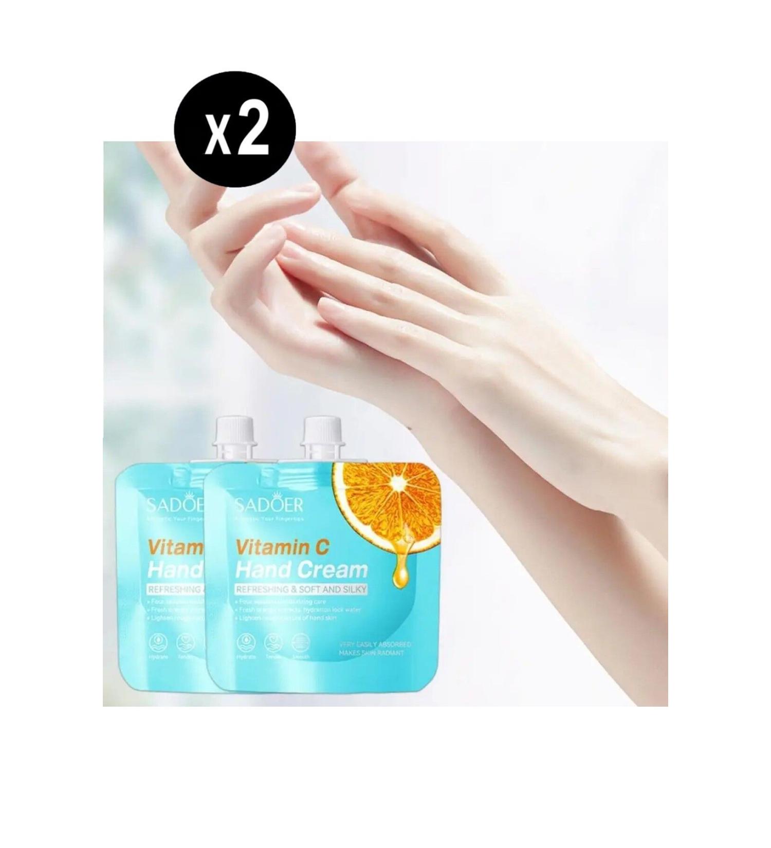 SADOER Deep moisturizing hand cream 30g - 2 Pieces - Buy Online on GoSupps.com