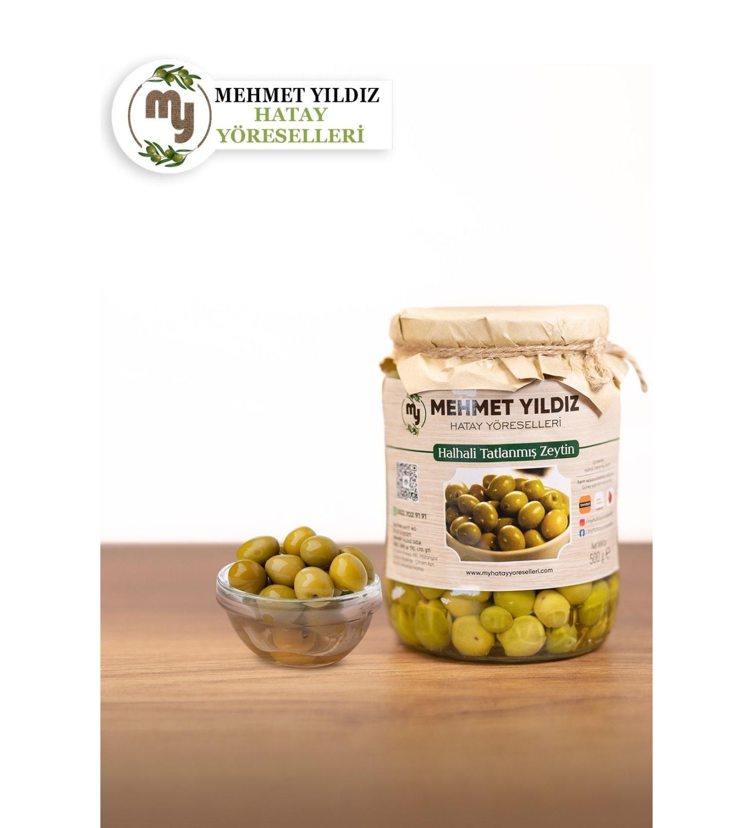 MY Halhali Sweetened Olive 500g