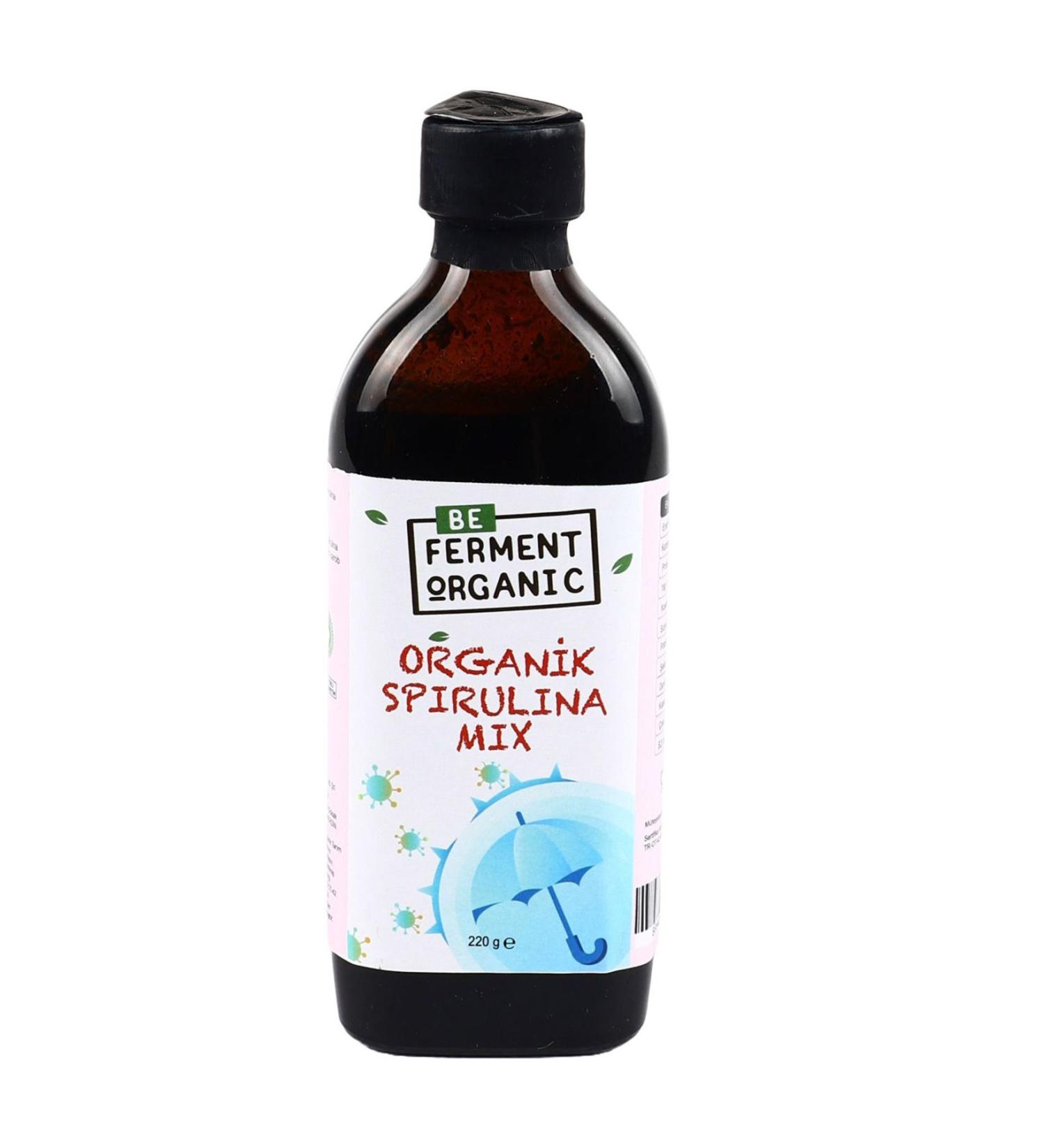 BEORGANIC Organic Spirulina Mix 220 ml