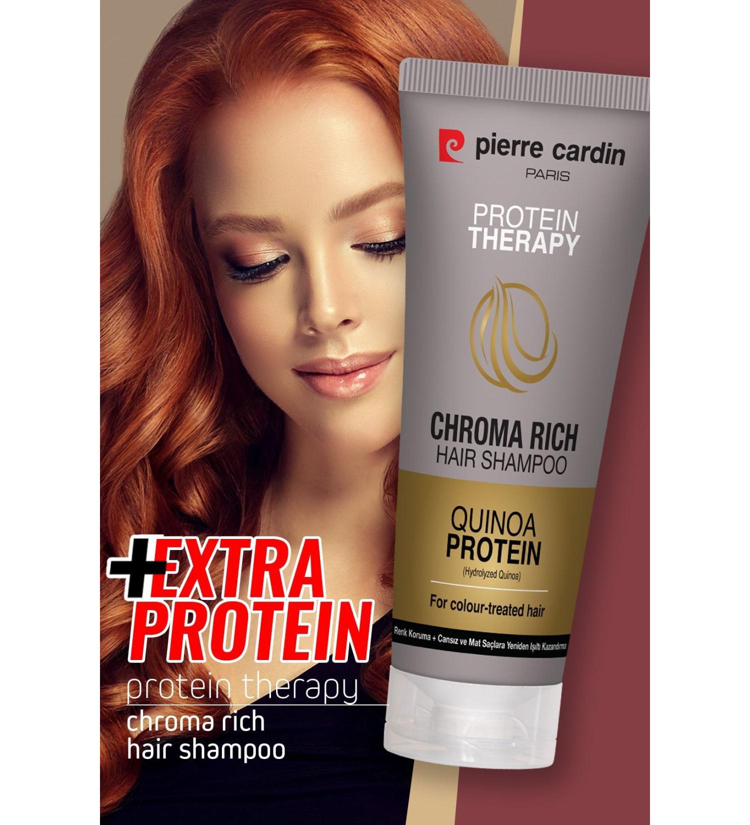 Pierre Cardin Protein Therapy Color Protective Care Shampoo 250 Ml - Buy Online on GoSupps.com