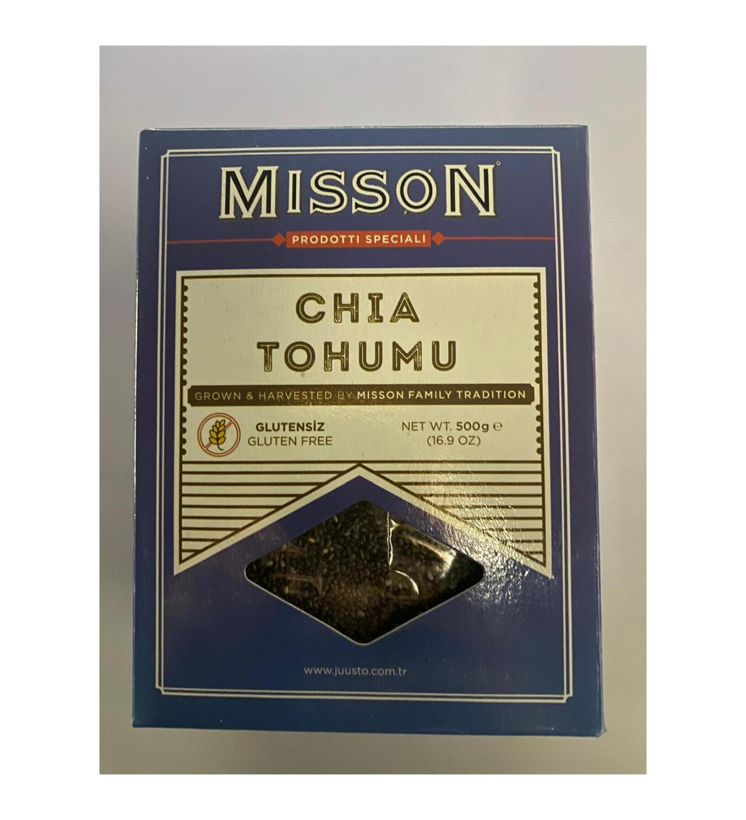 MISSON Chia seeds chia seeds 500 gr