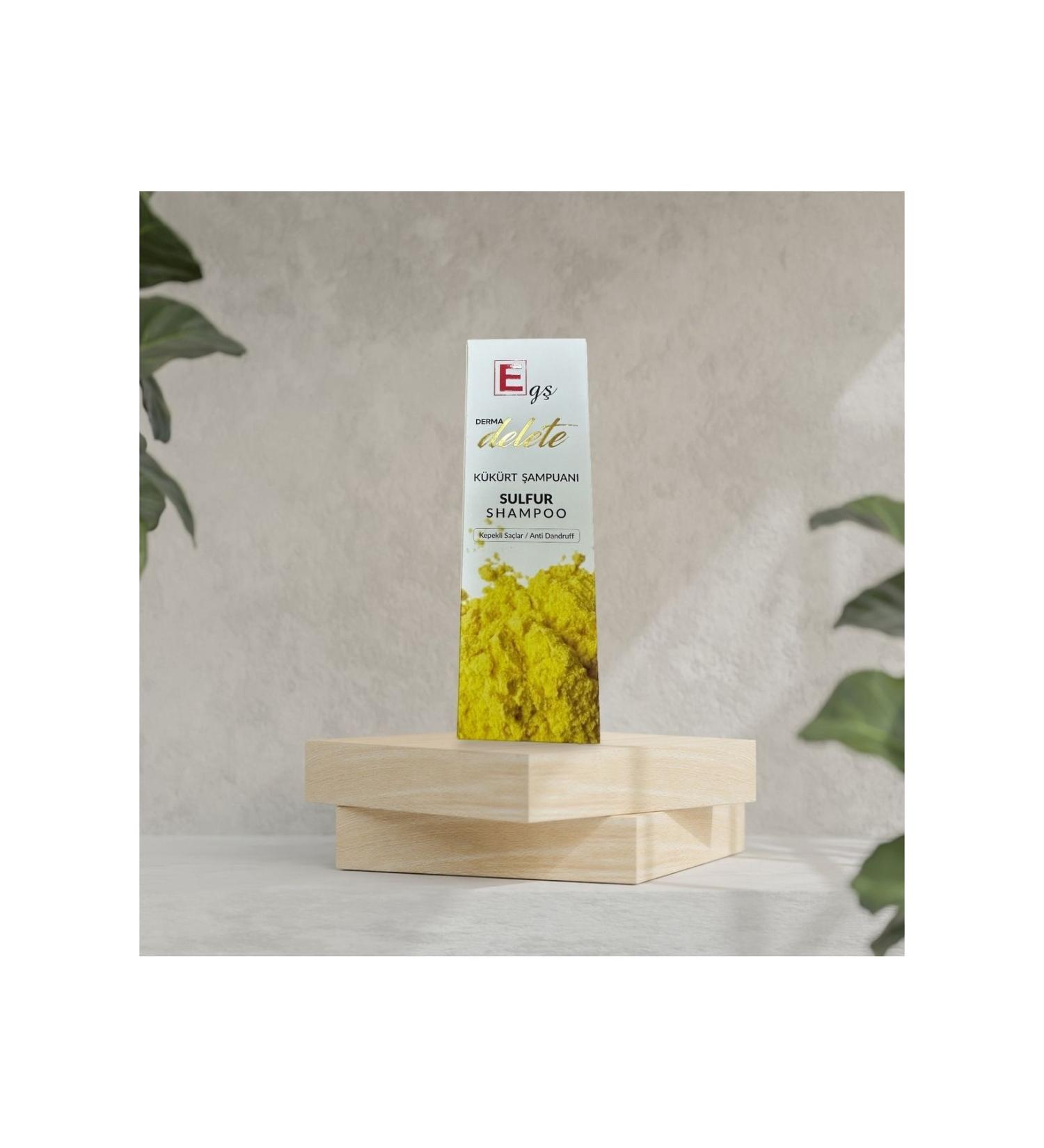 EG COSMET CS Dermadelete Sulfur Sulfur Shampoo Dandruff Itchy Hair 250 ml - Buy Online on GoSupps.com