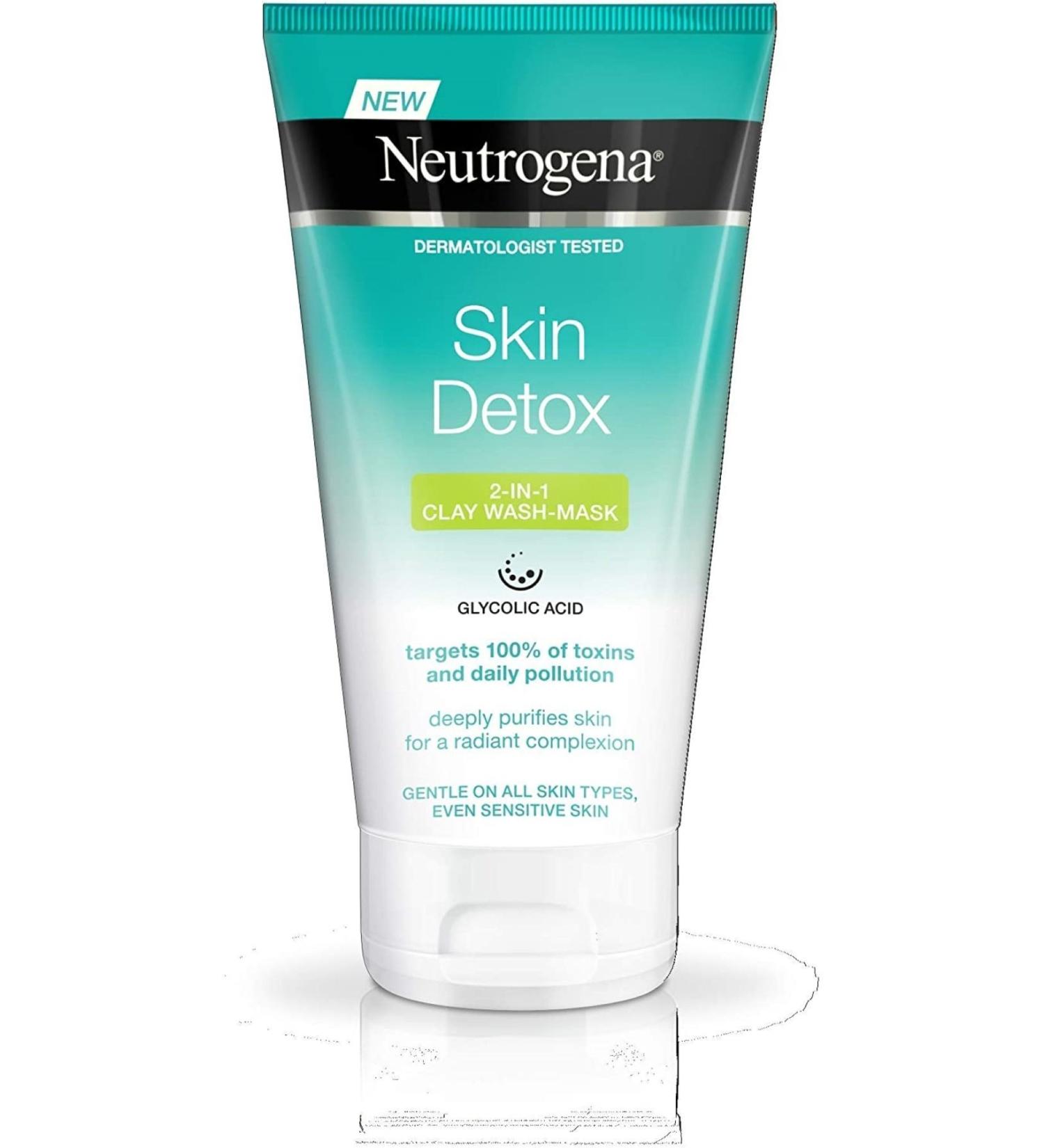Neutrogena Skin Detox Purifying - Nourishing Clay Mask -150 ml- CYT974646413131999682258522255222