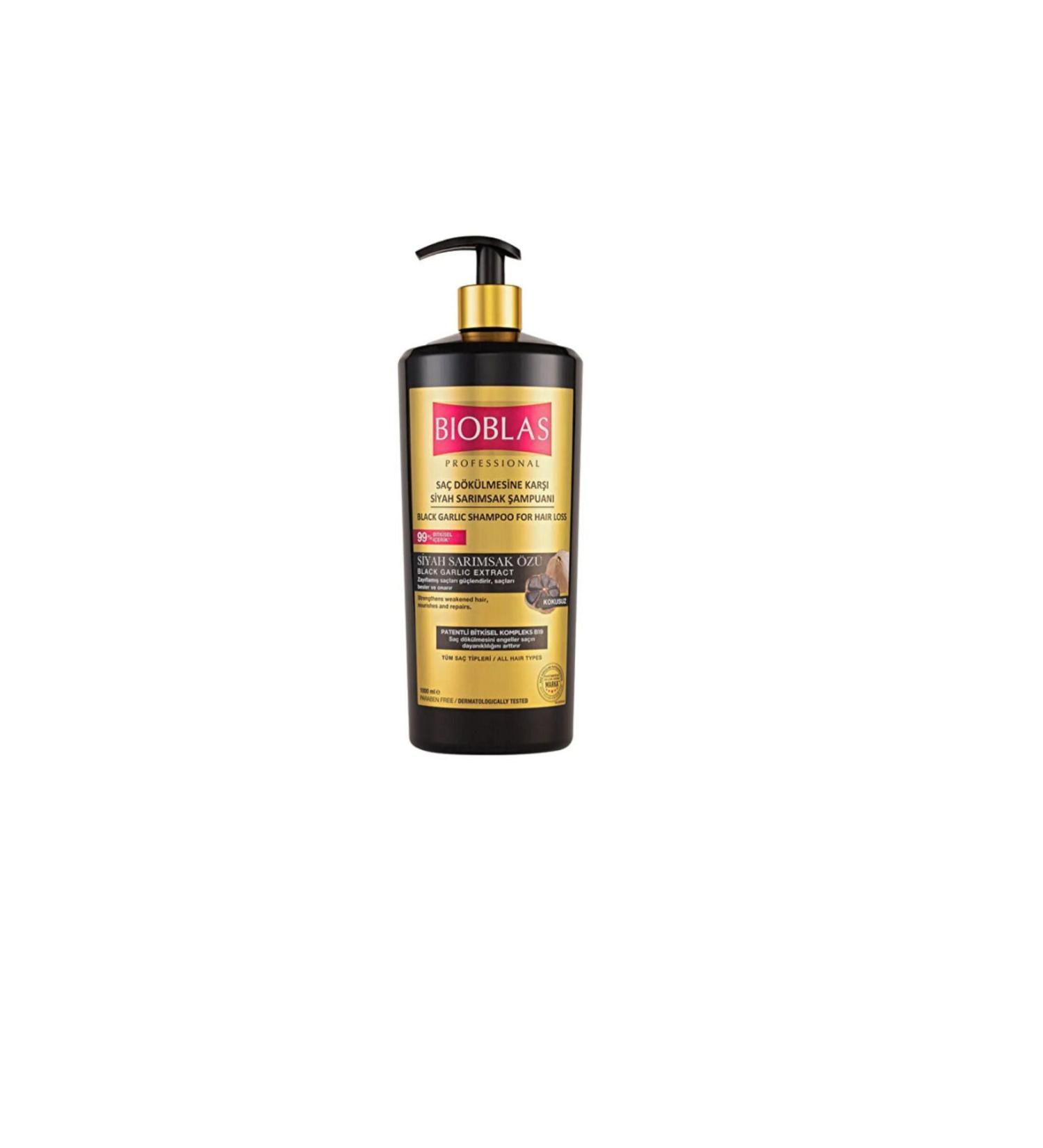 Bioblas Black Garlic Shampoo 1000 ml