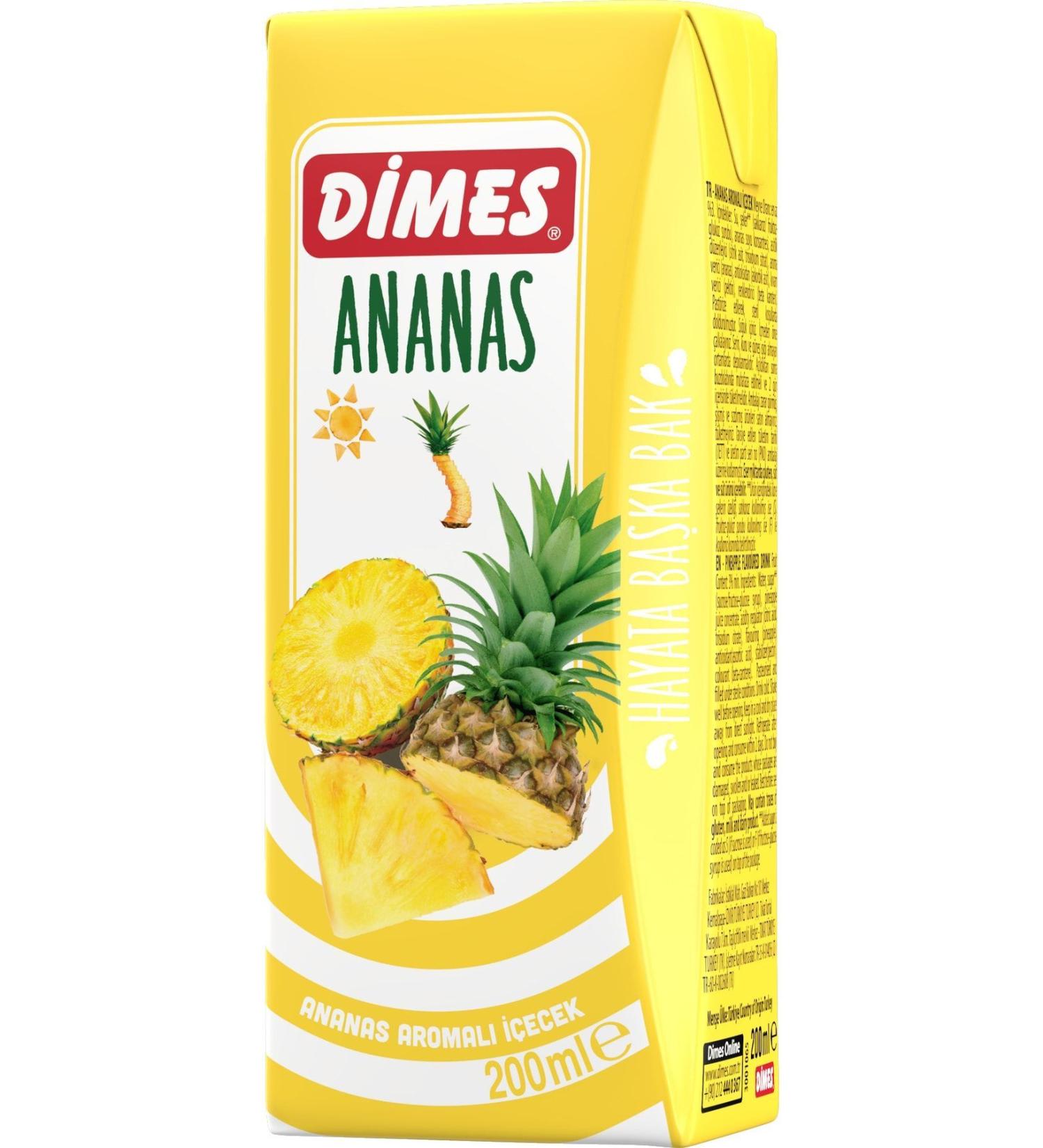 Dimes Pineapple Flavored Drink Leaf Pkt 0.2l*27 Pcs