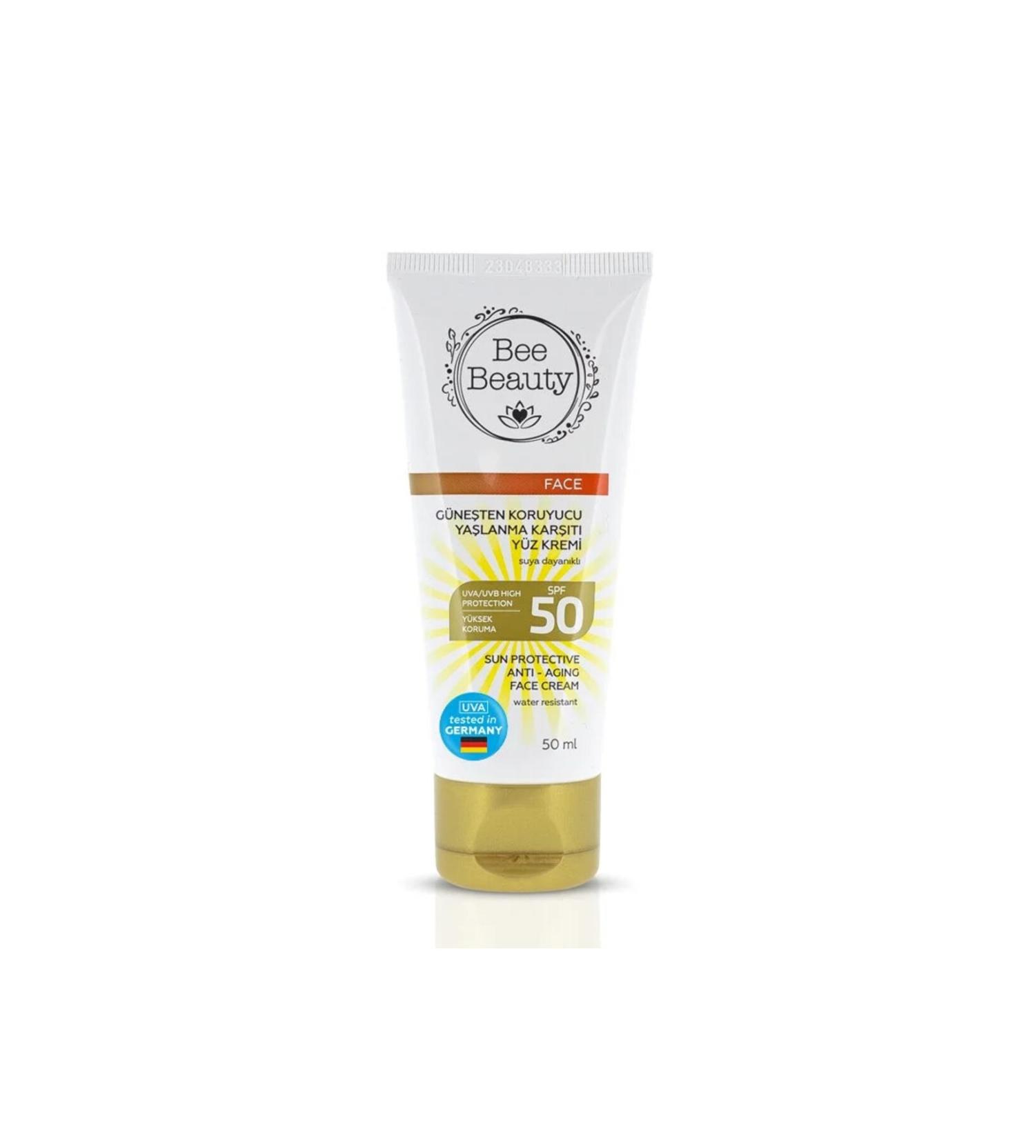 Bee Beauty Sunscreen Anti-Aging Face Cream 50 SPF 50 ml