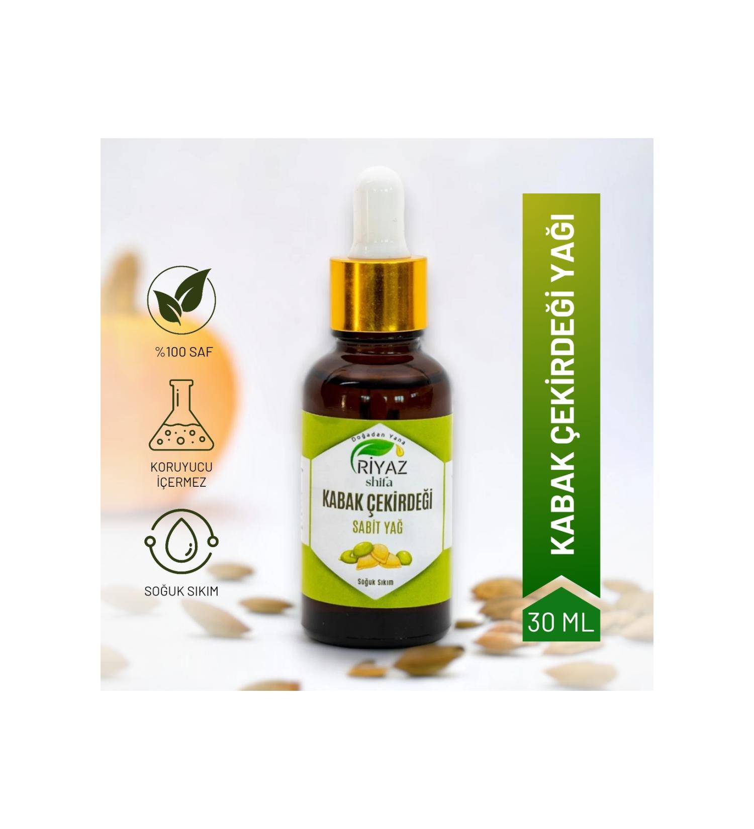 RIYAZ SH FA Pumpkin Seed Oil | 0 Pure Cold Pressed 30 ml