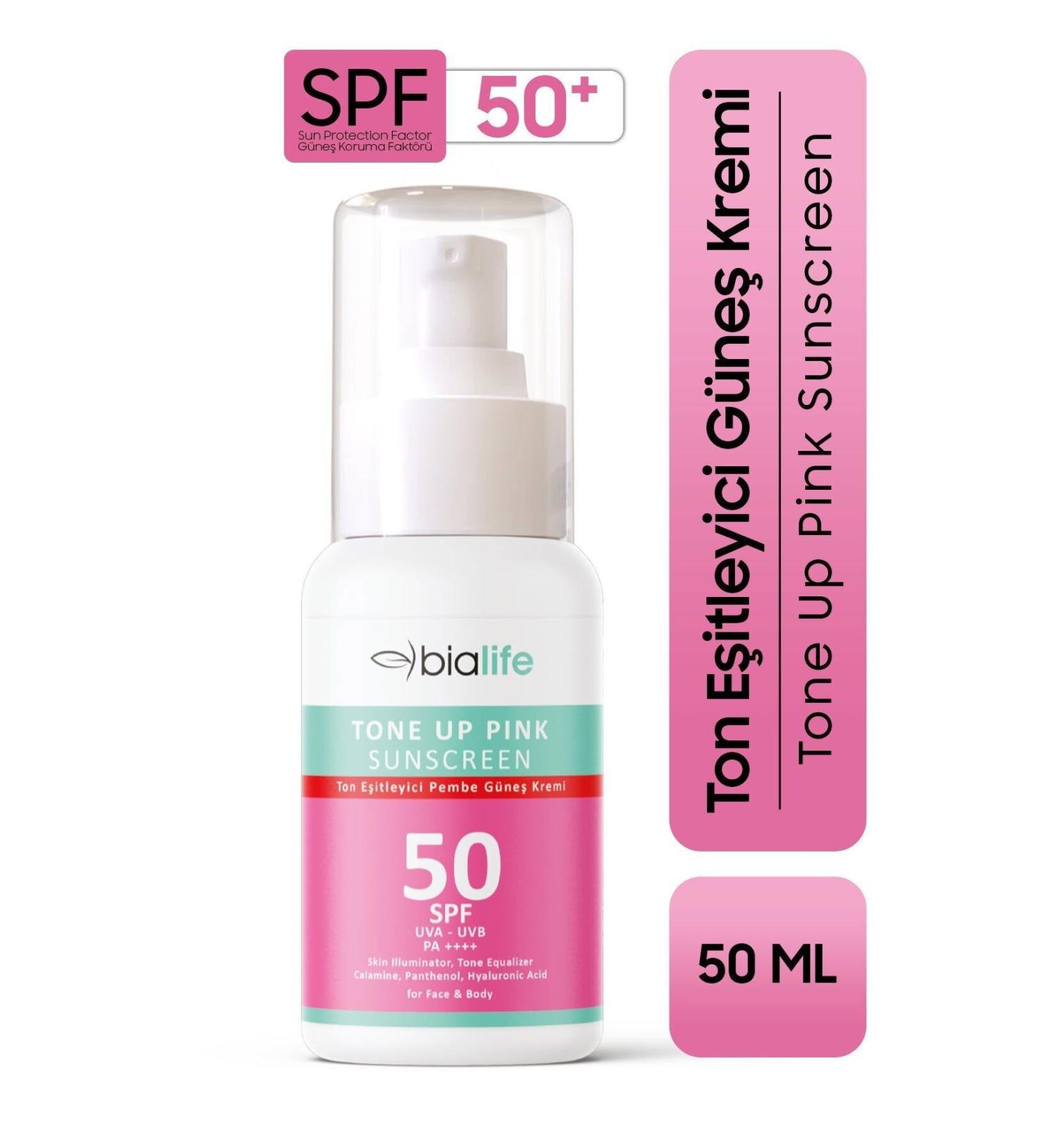 bialife Tone Equalizing Spf-50 Pink Sunscreen - - Buy Online on GoSupps.com