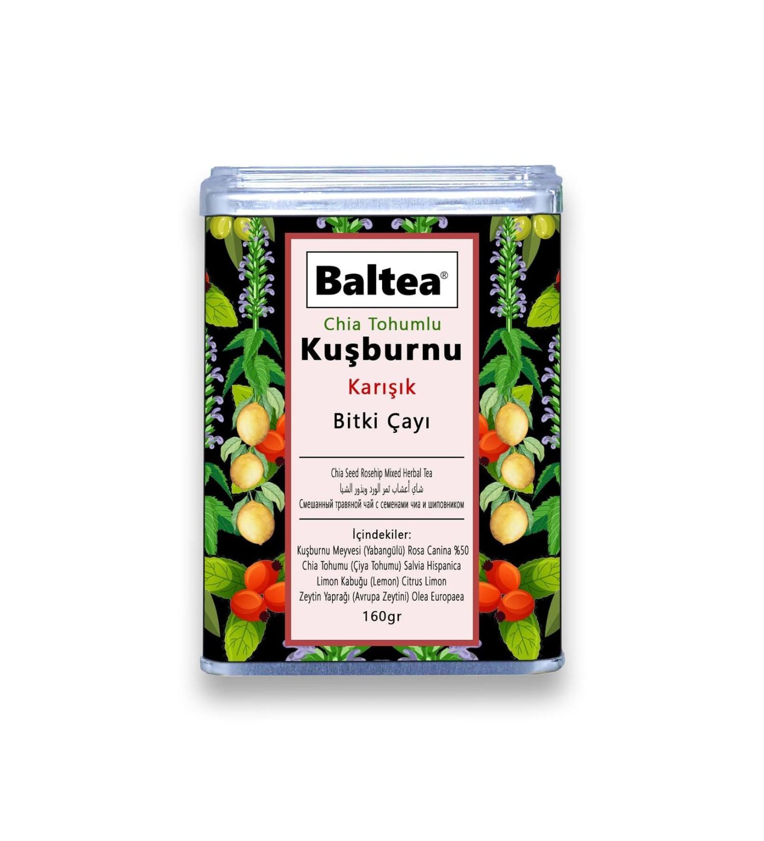 Baltea Chia Seed Rosehip Tea 160g