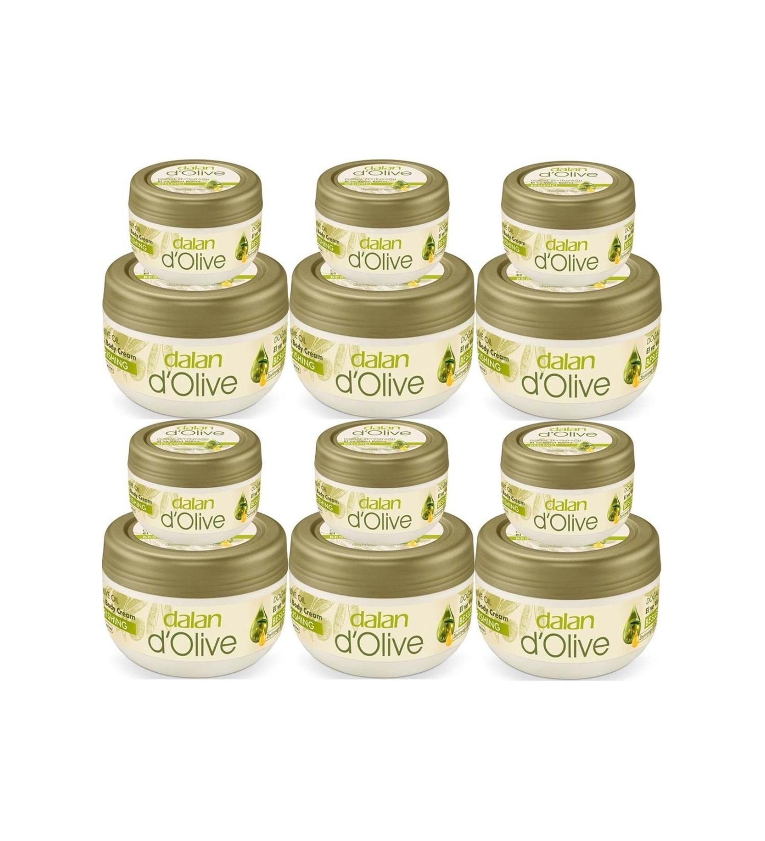 Dalan Dolive Organic Nourishing Care Cream Olive Oil 300ML+150ML Gift (Set of 6)
