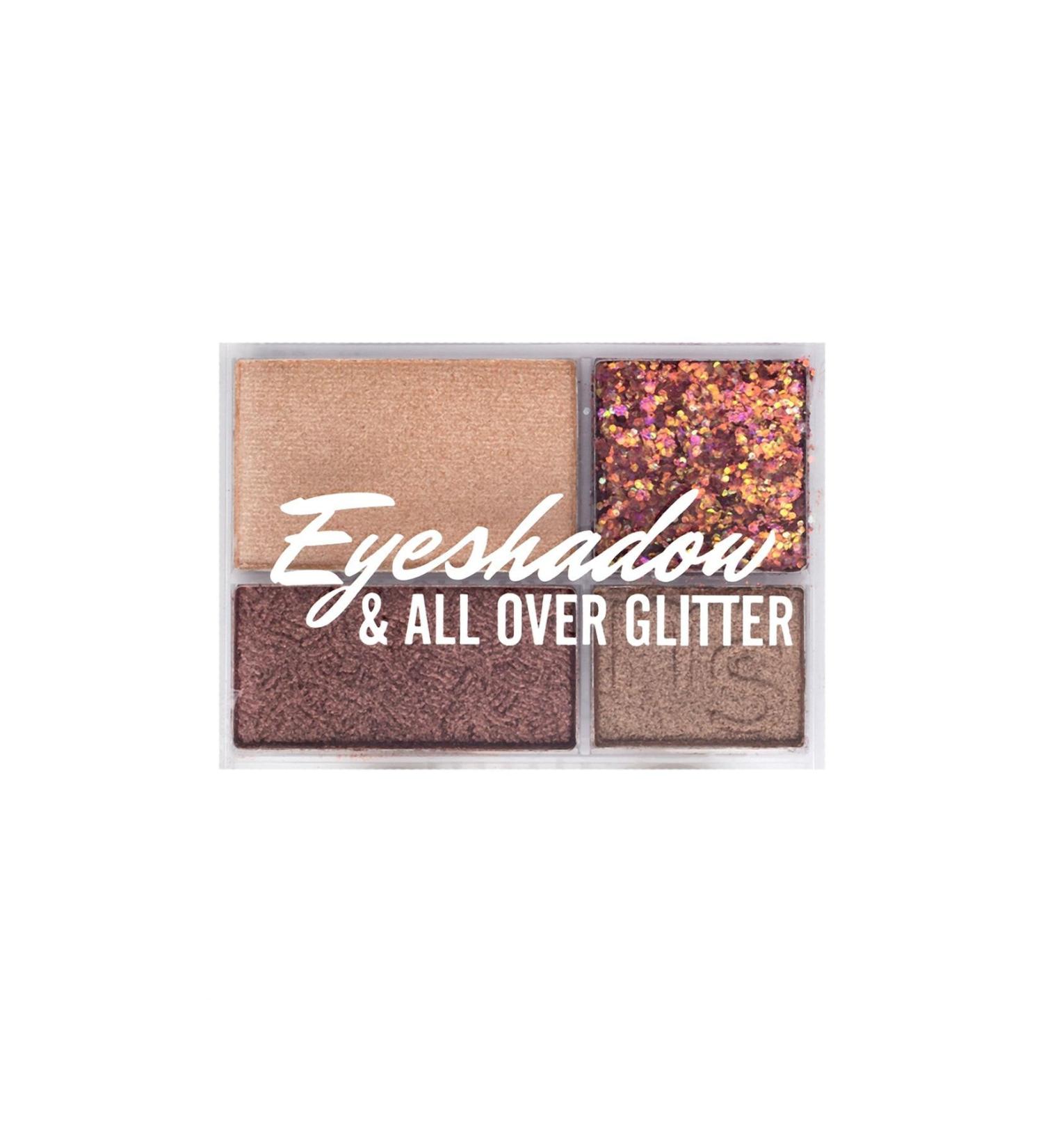Shaka 05 4-Piece Eyeshadow Palette Eyeshadow & All Over Glitte (ms-0470)