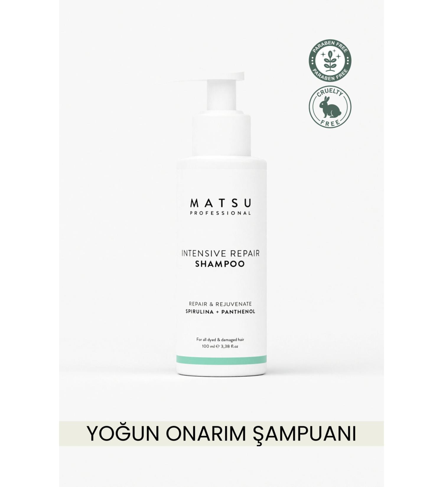 MATSU Intensive Repair Damaged Hair Intensive Care Shampoo 100 Ml Travel Size - Buy Online on GoSupps.com