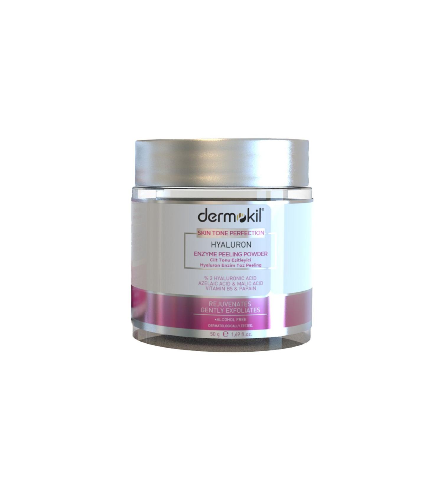 Dermokil Skin Tone Equalizer Hyaluron Enzyme Powder Peeling 50 gr - Buy Online on GoSupps.com
