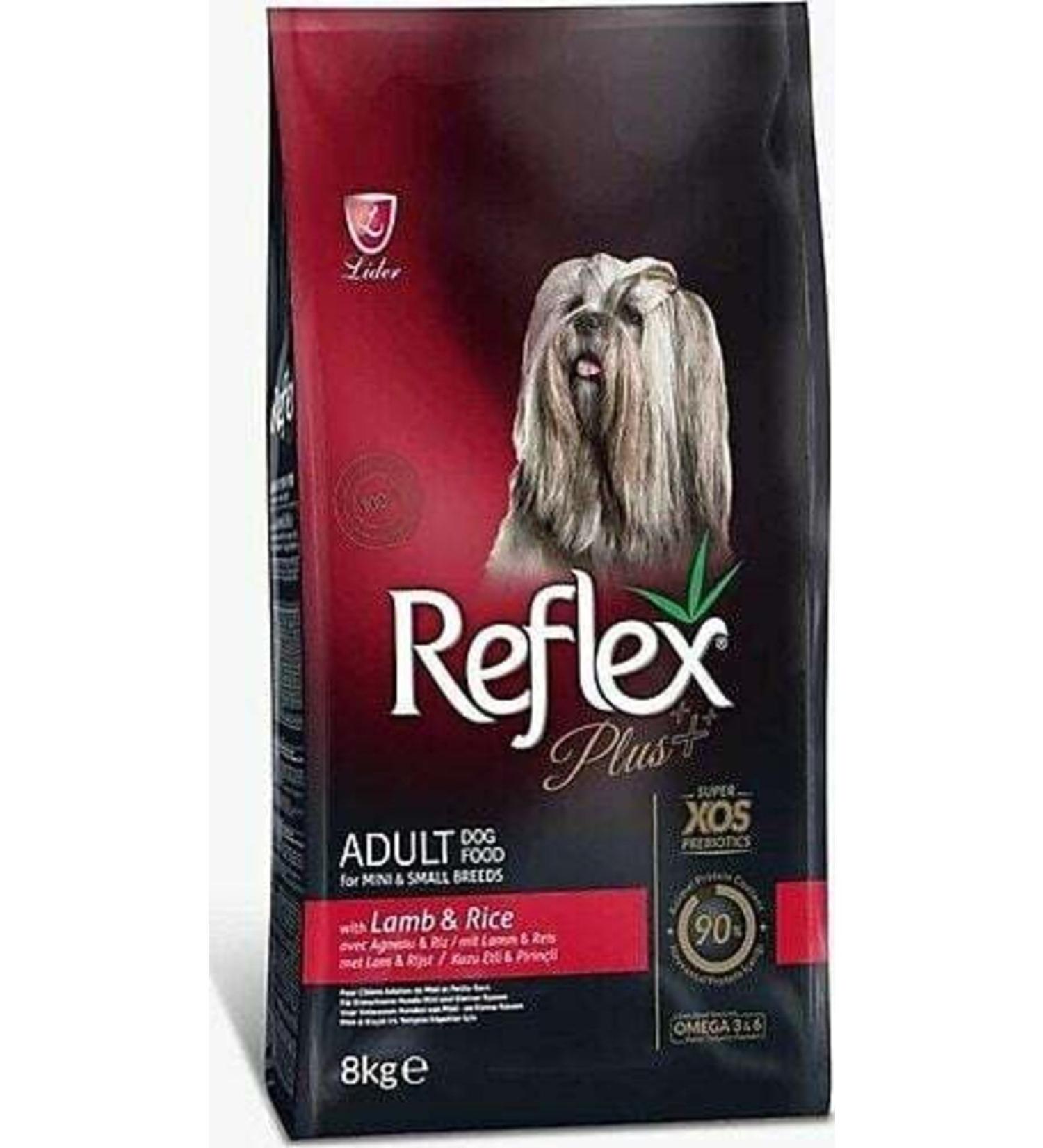 Reflex Plus Lamb Meat Small Breed Dog Food 8 Kg