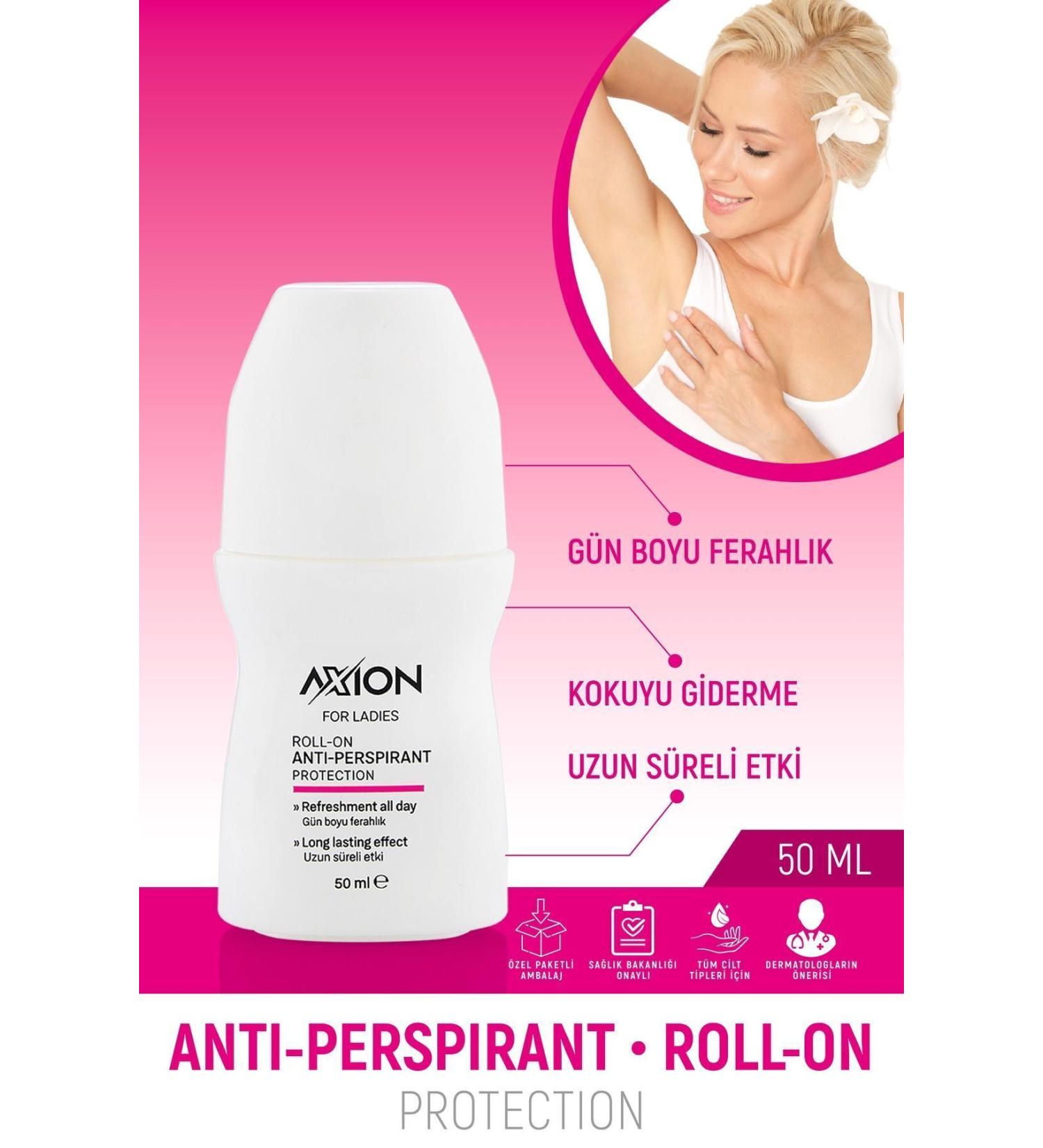 AXION ROLL-ON FOR WOMEN ANTI-PERSPIRANT 50 ML