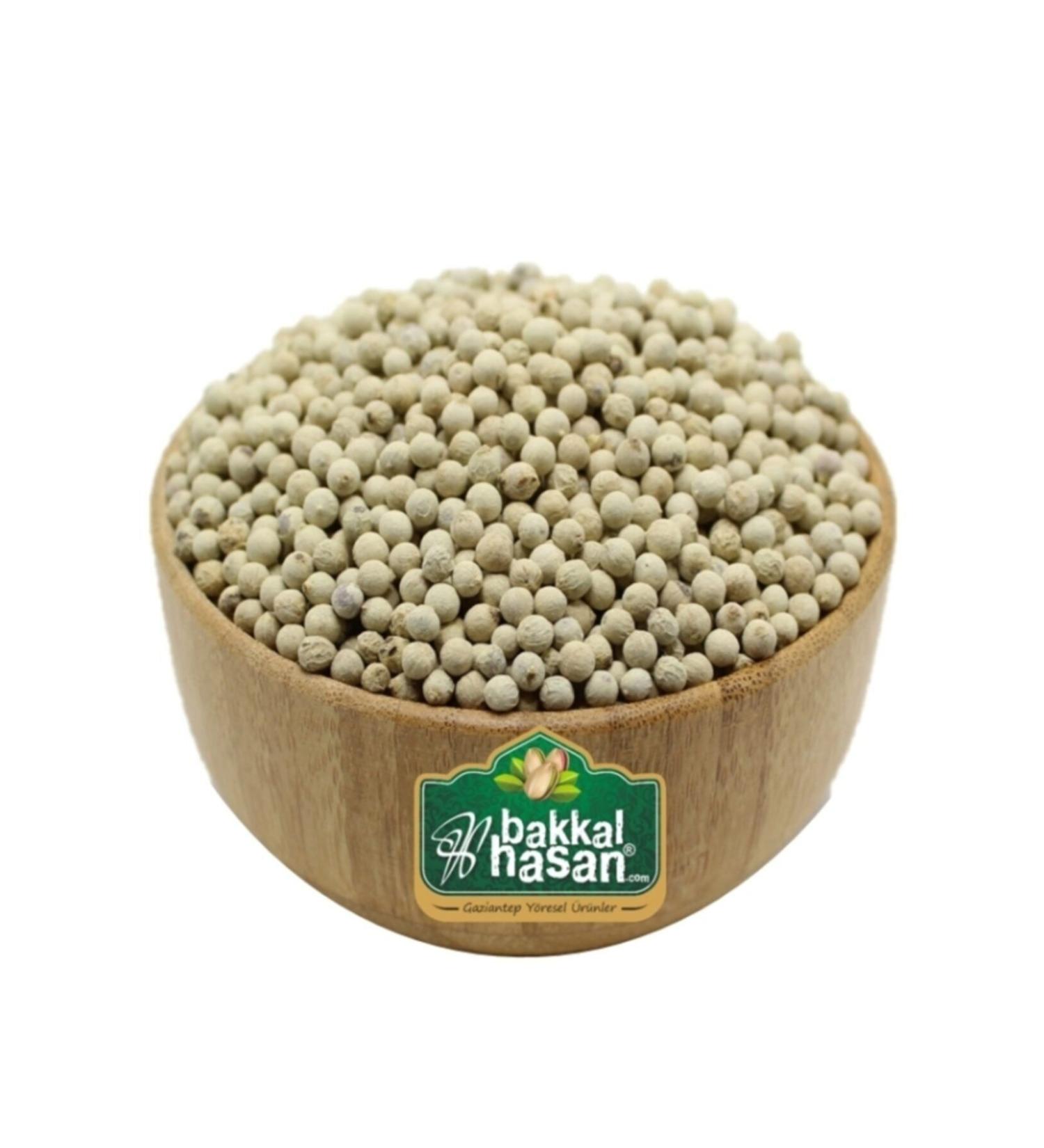 grocer Hasan Black Pepper White Grain - 100 gr