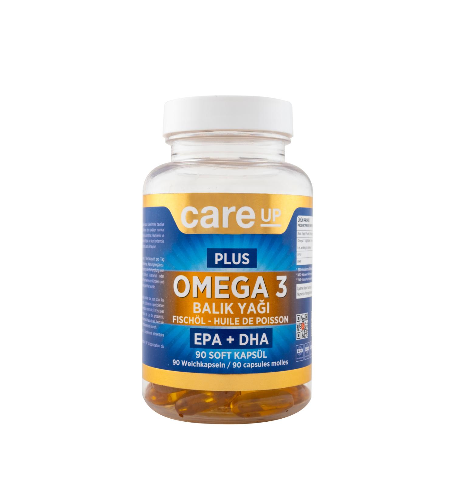 careup Omega 3 Containing Supplementary Food 90 Softgels