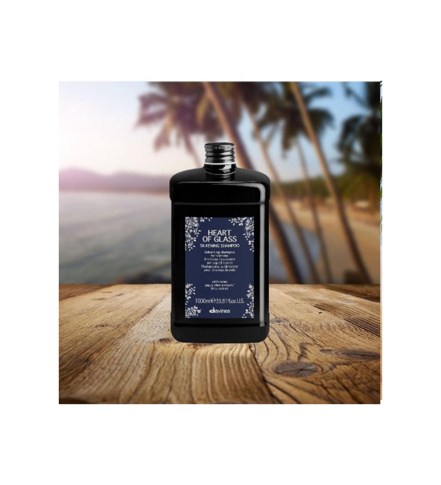 Davines Heart of Glass Silkening Perfumed Hair Therapy Shampoo 1000 ml Davines