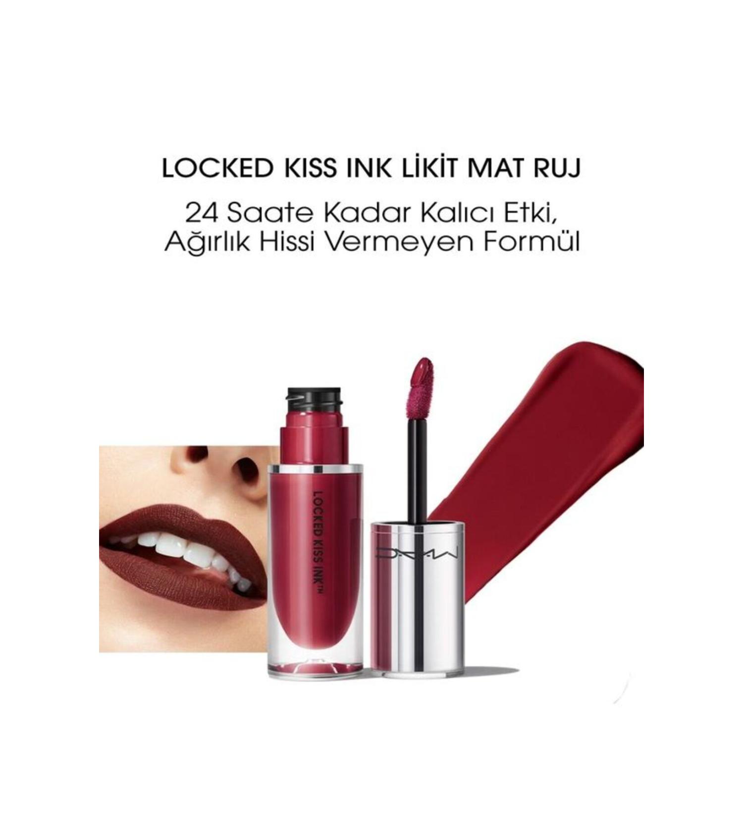 Mac Mac Locked Kiss Ink 24hr Liquid Matte Lipstick - Carnivore - 4ml