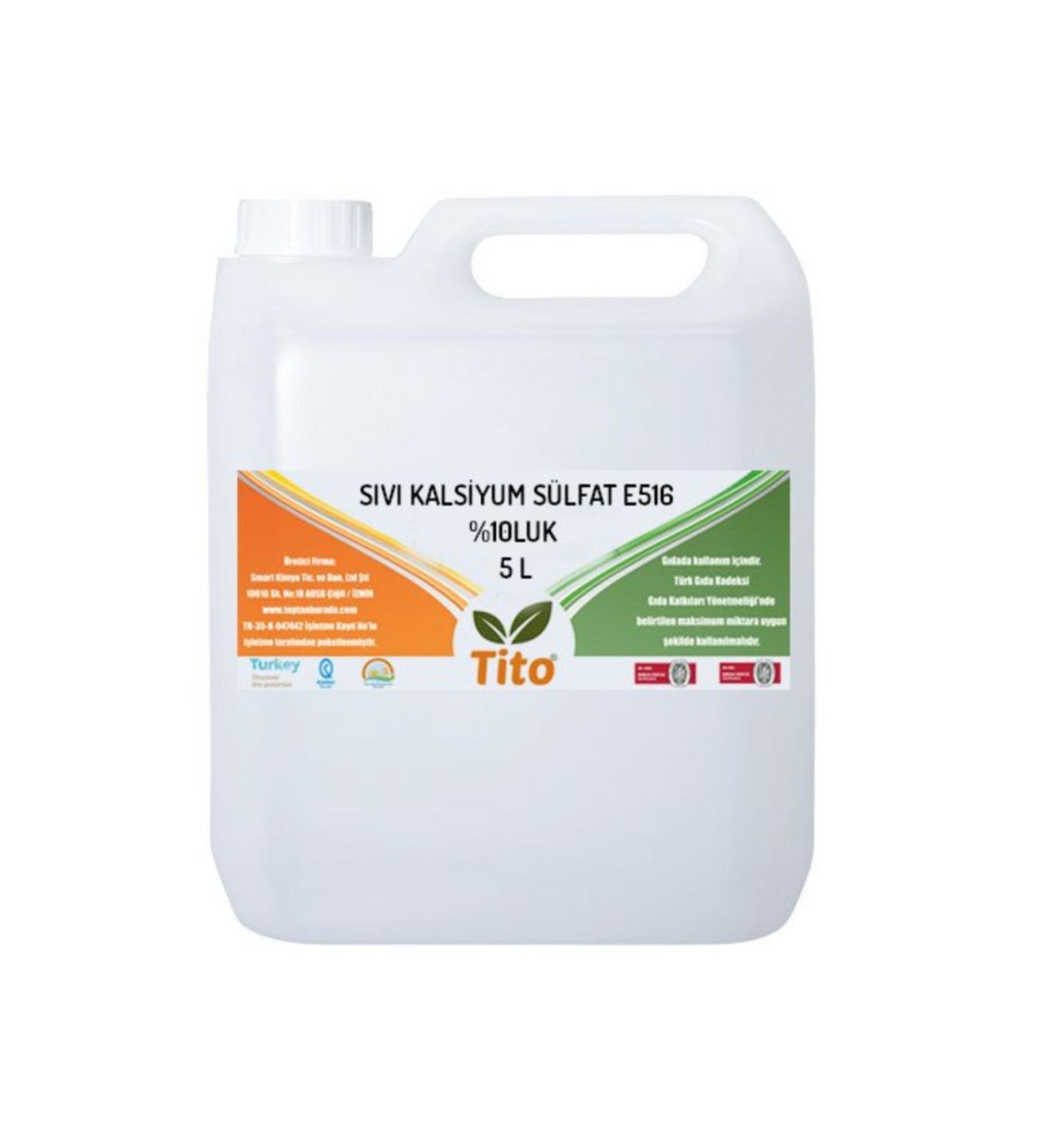 Tito Liquid Calcium Sulphate E516 5 Liters