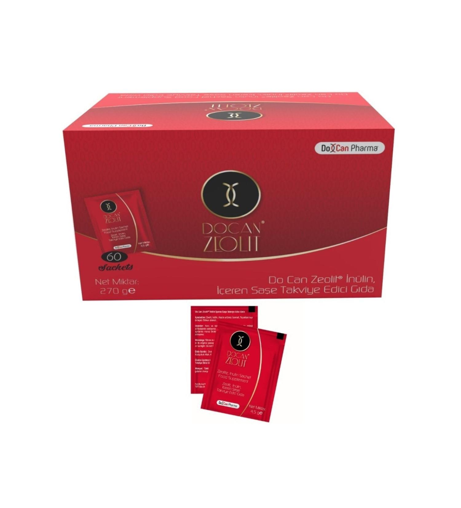 DOCAN Sachet Containing Zeolite and Inulin - Buy Online on GoSupps.com