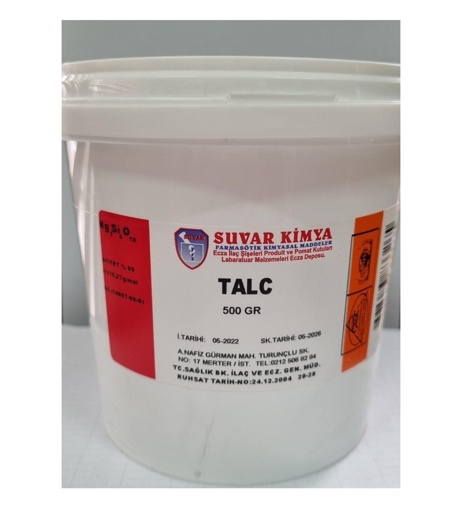 Suvar Kimya Talc Powder 500 Gr