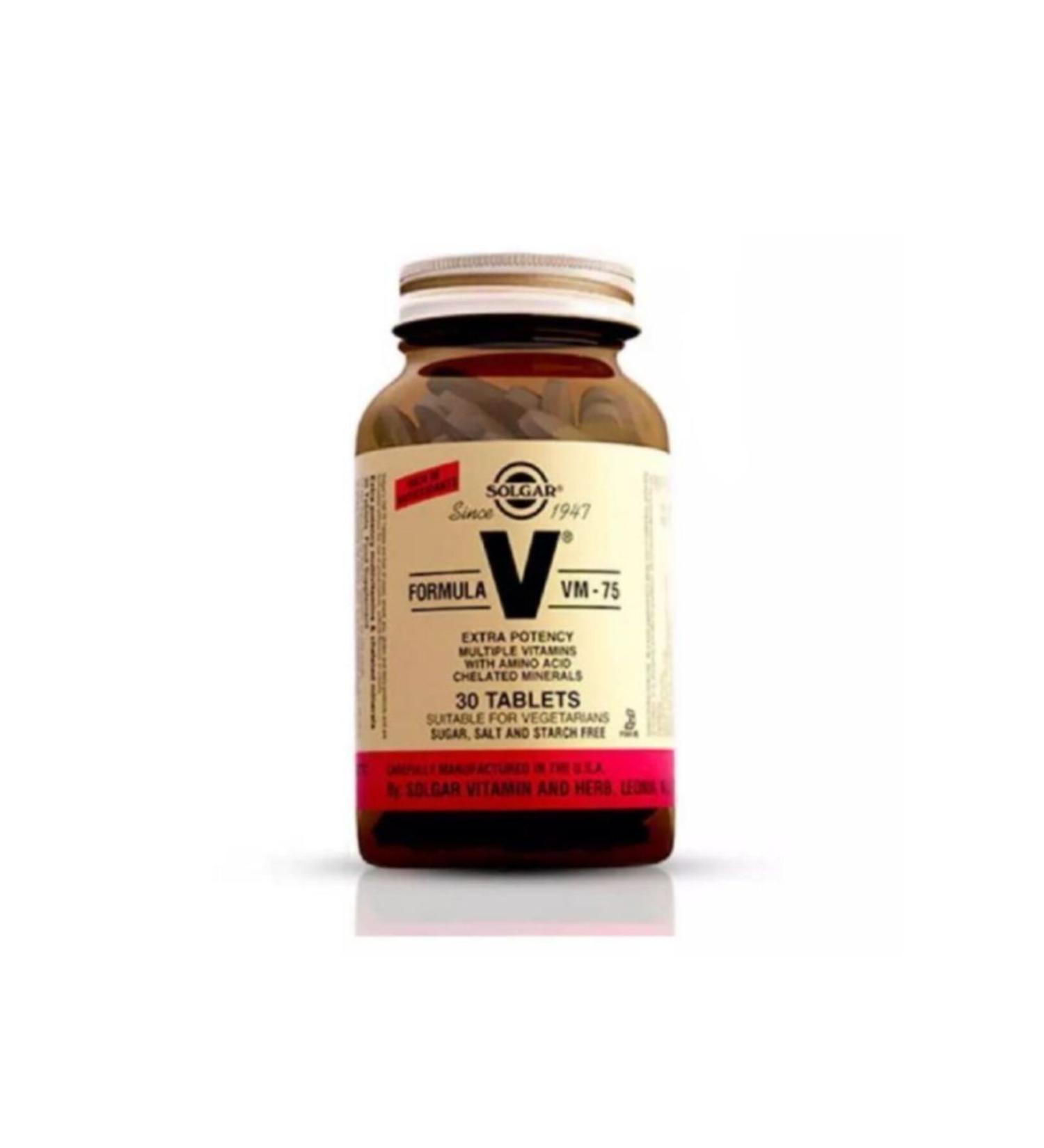 Solgar Formula Vm 75 30 Tablets