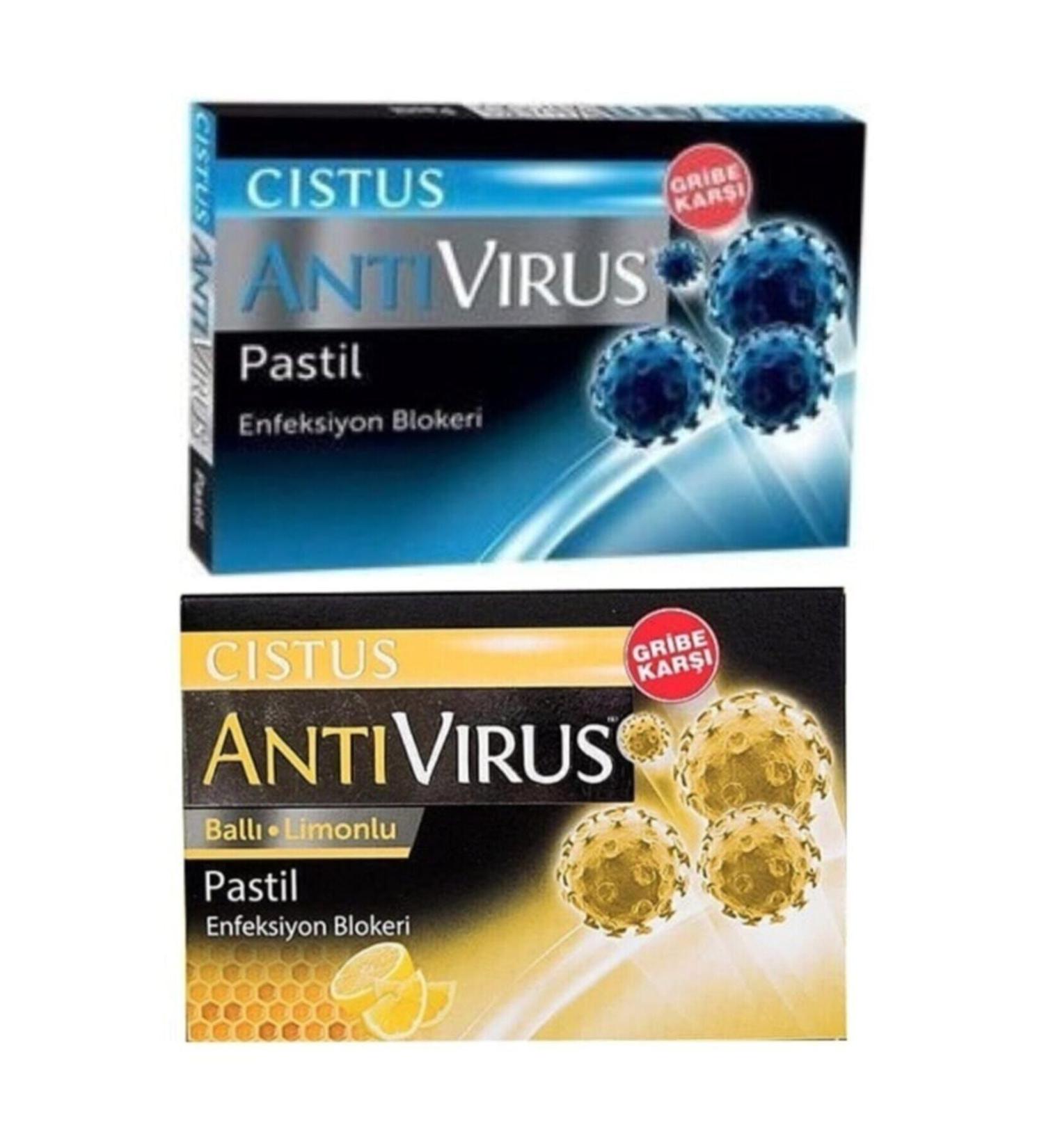 Antivirus Pastille Cistus + Antivirus Pastille Honey Lemon