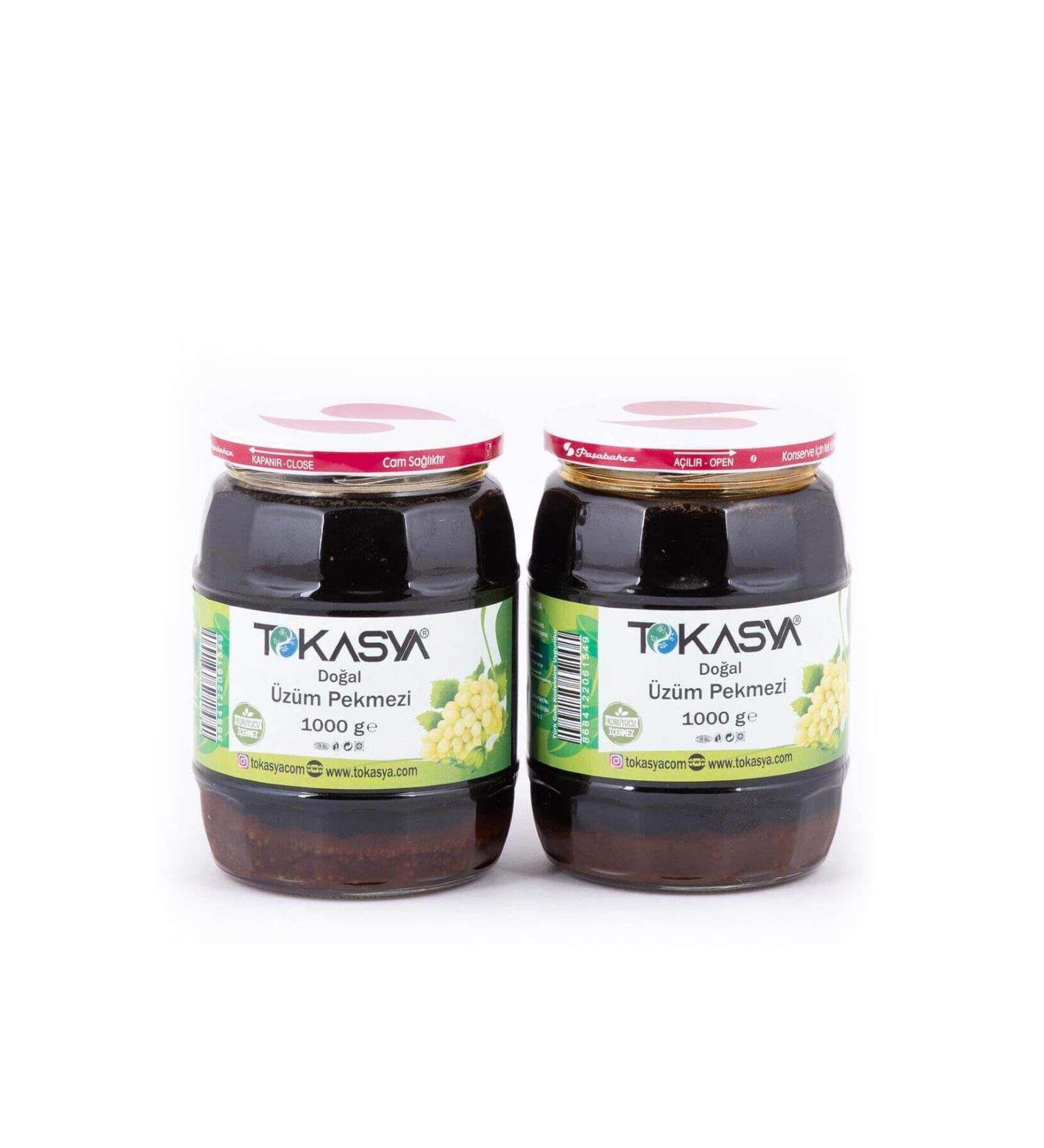 tokasya Natural Grape Molasses 1000 G (2 JAR)