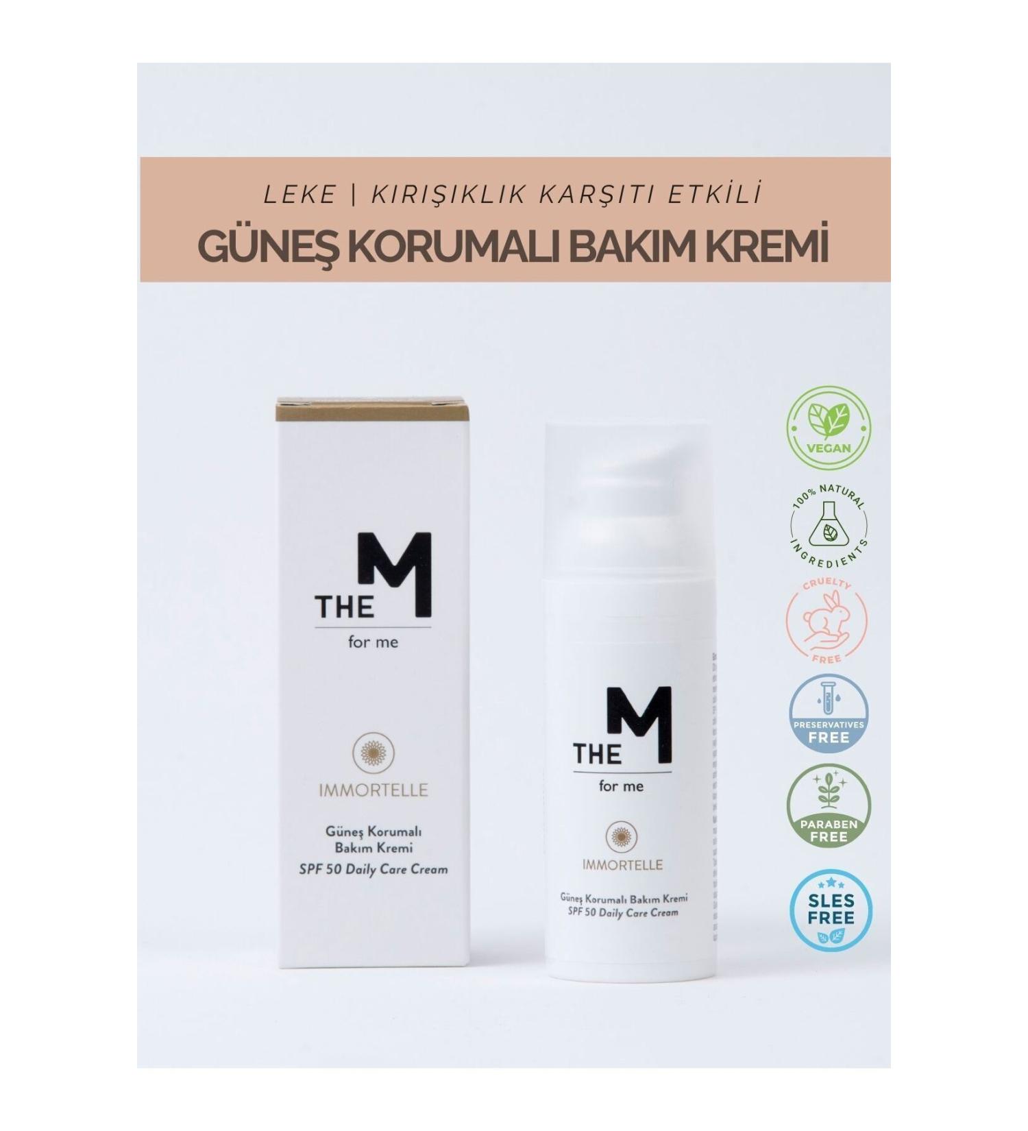 The M for me Spf 50 Sun Protection Care Cream | Anti-Spot Effective (50 ML) - Buy Online on GoSupps.com