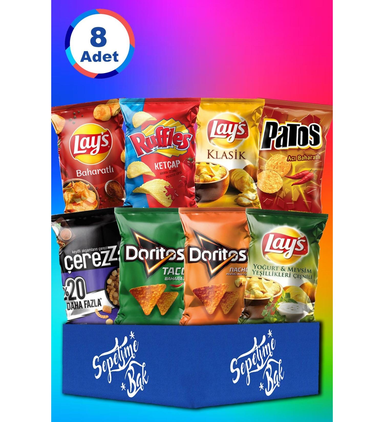 Doritos 8 Piece Mixed Chips Pack Version 2 - Buy Online on GoSupps.com