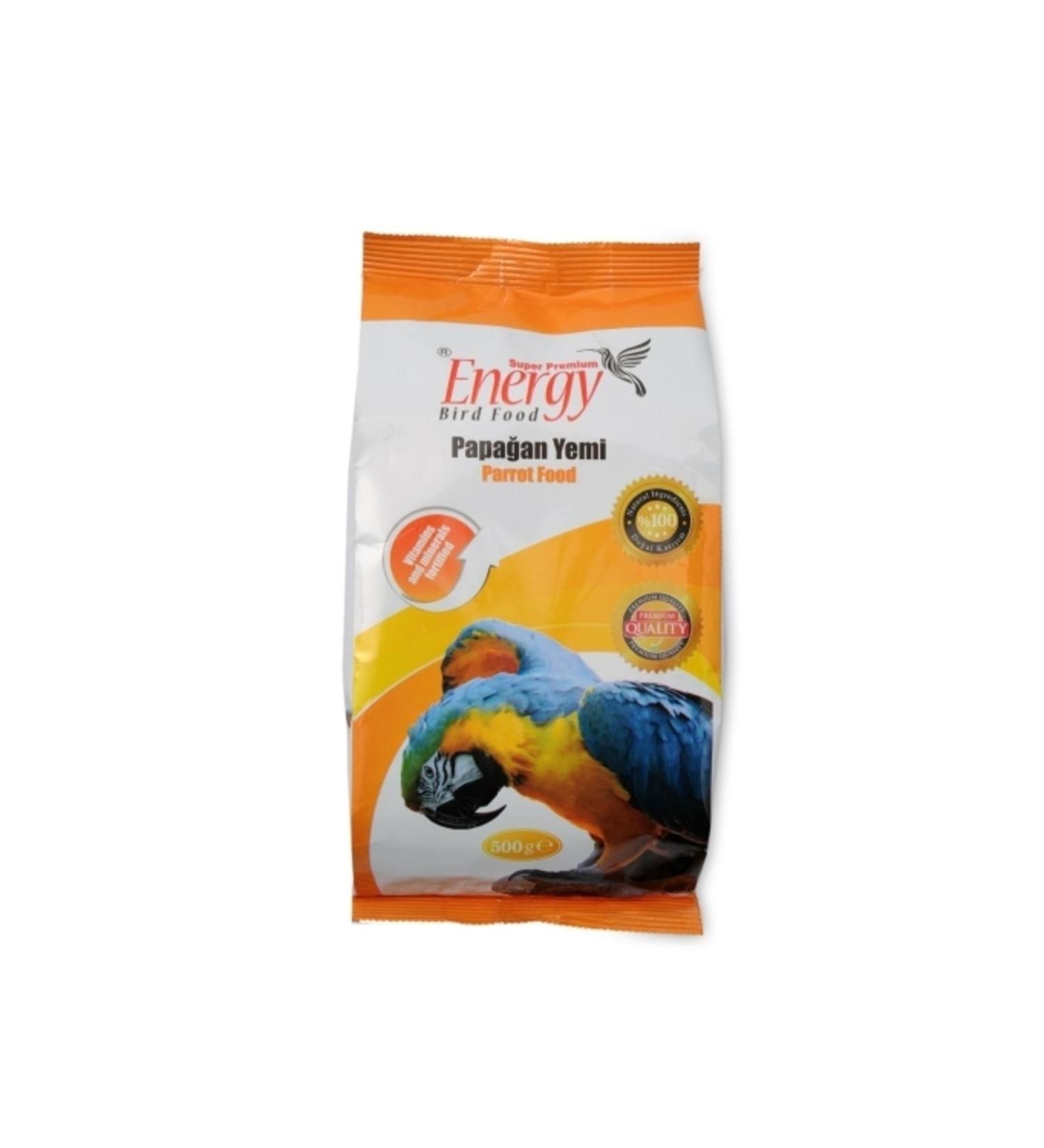 Energy Super Perimium Parrot Food 500gr 3-Pack Shipping