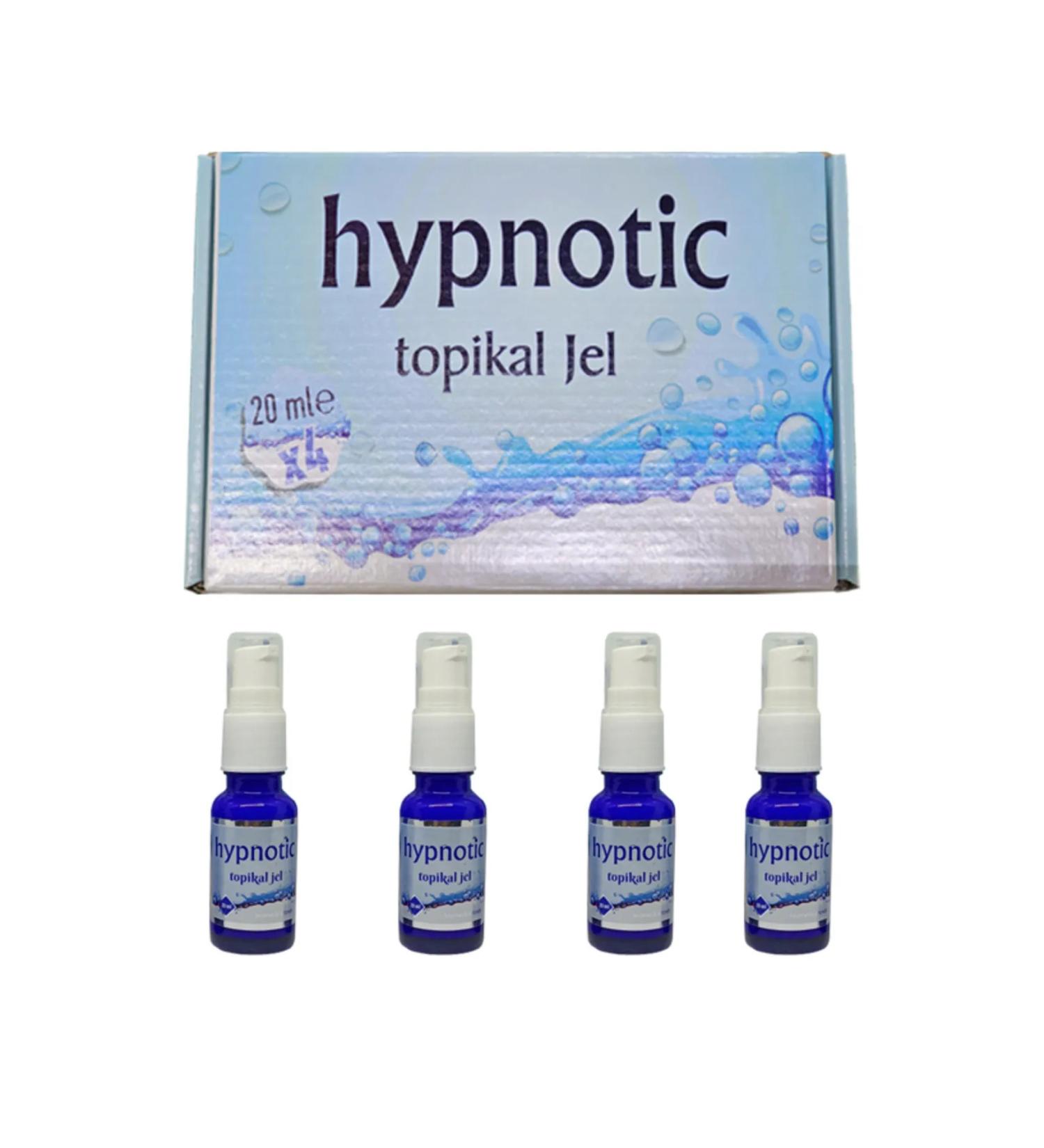 MRS NEF Cosmetics 4 Pieces Hypnotic Topical Cream Pain Reducing Topical Pre-Laser Cream