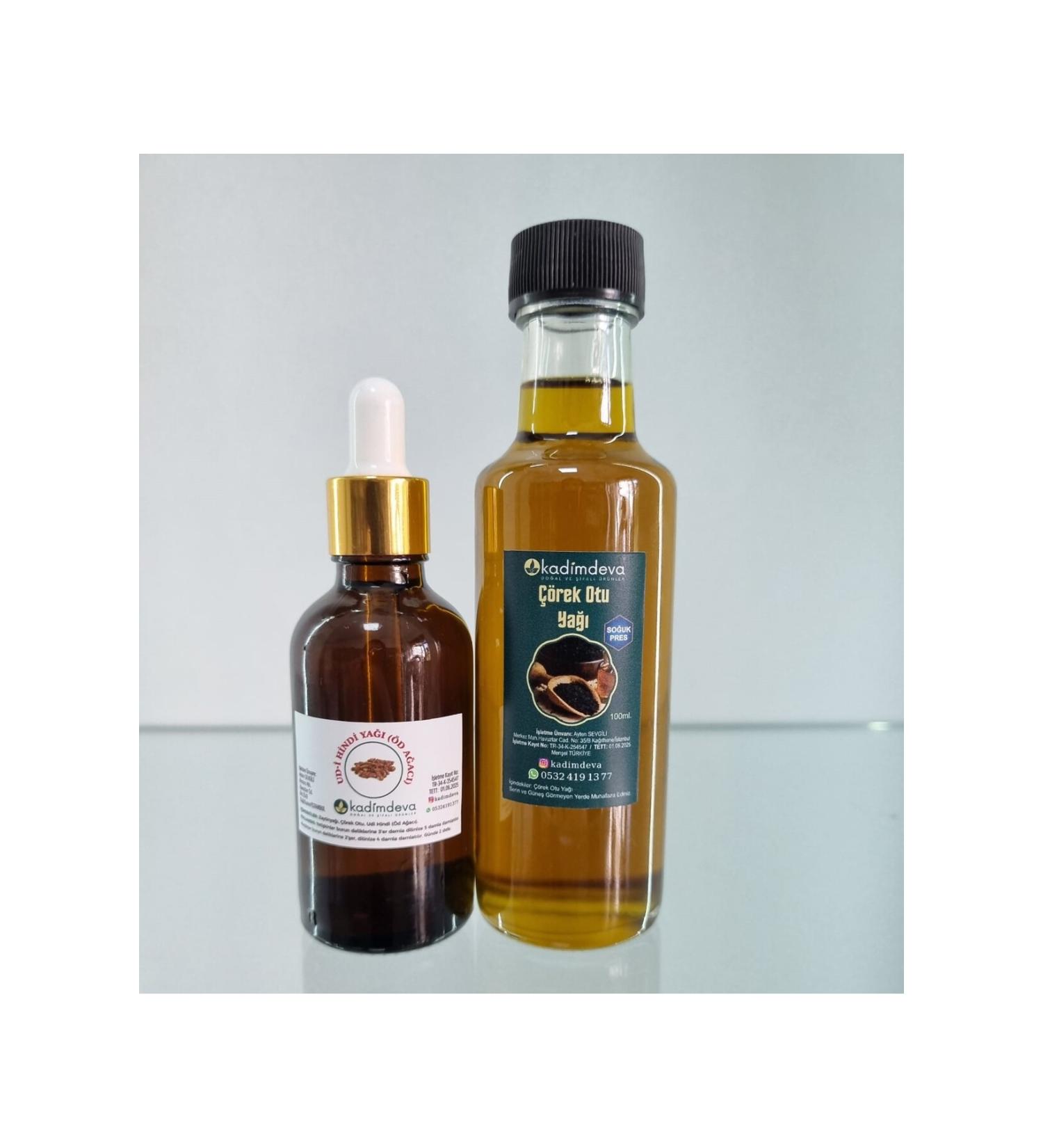 Kadimdeva Udihindi Oil 50 ml & Black Cumin Oil 100 ml