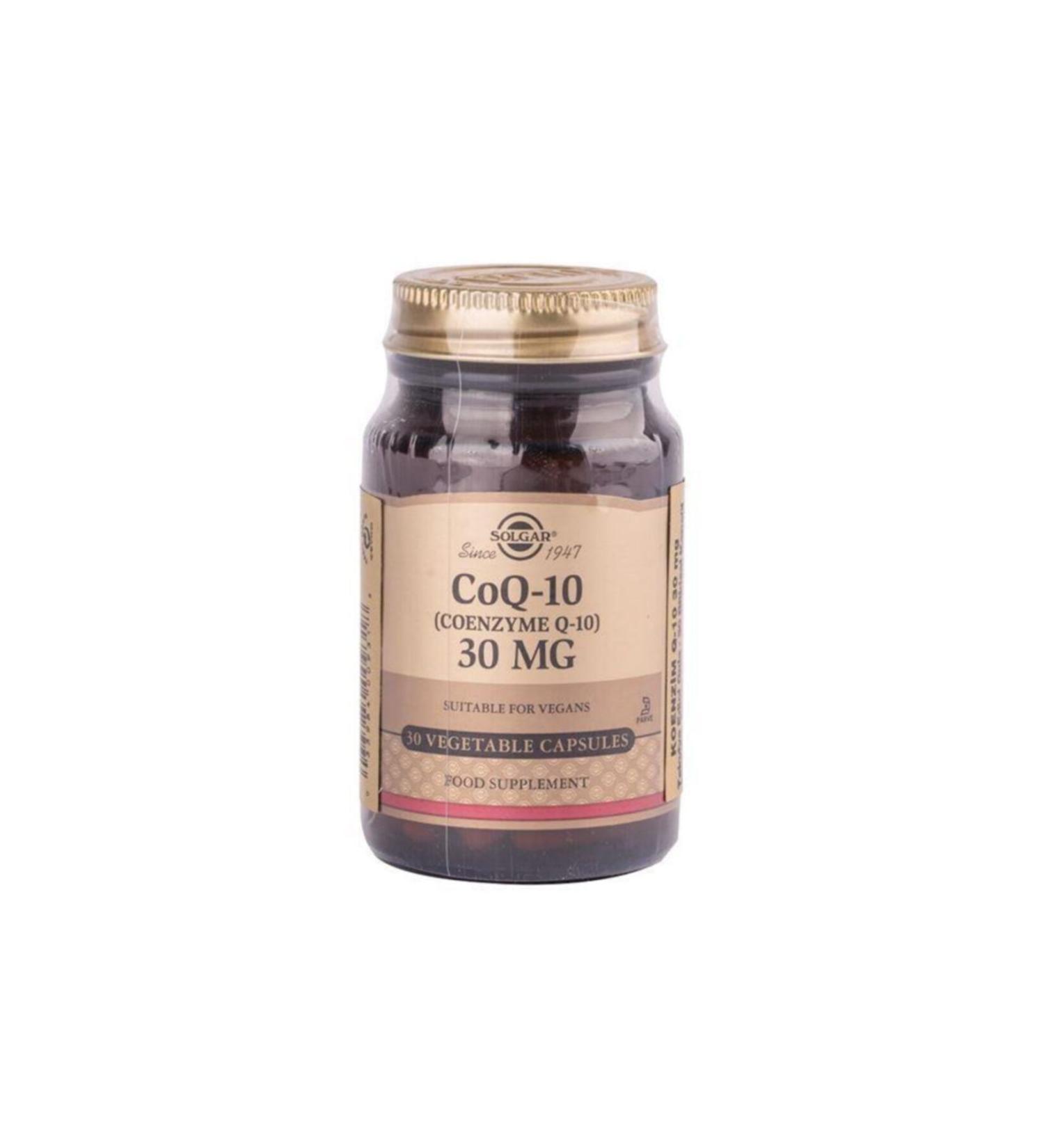 Solgar Coenzyme Q-10 30mg 30 Capsules