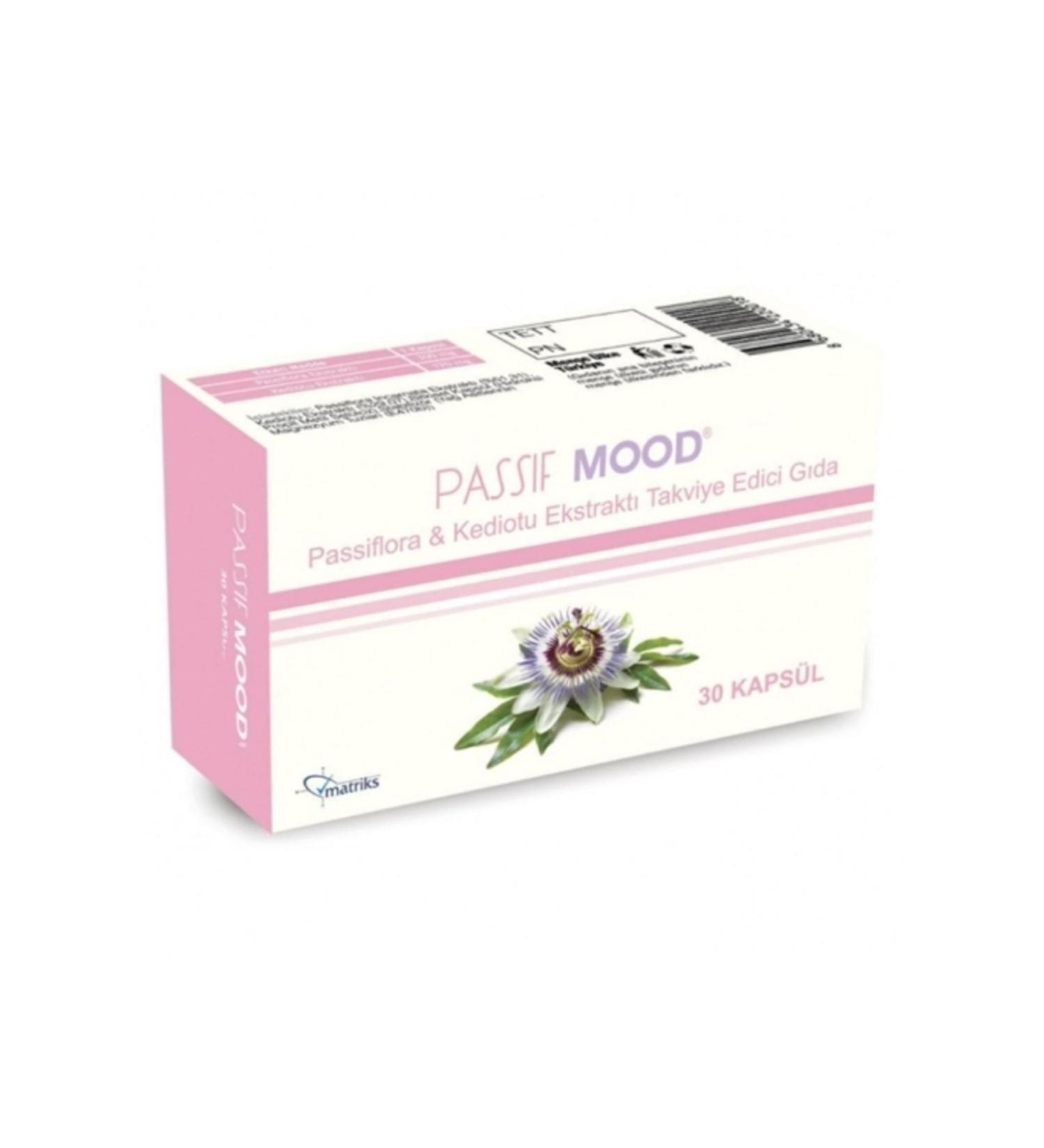 Passive Mood Passive Mood 30 Capsules (MATRIKS ILAC)