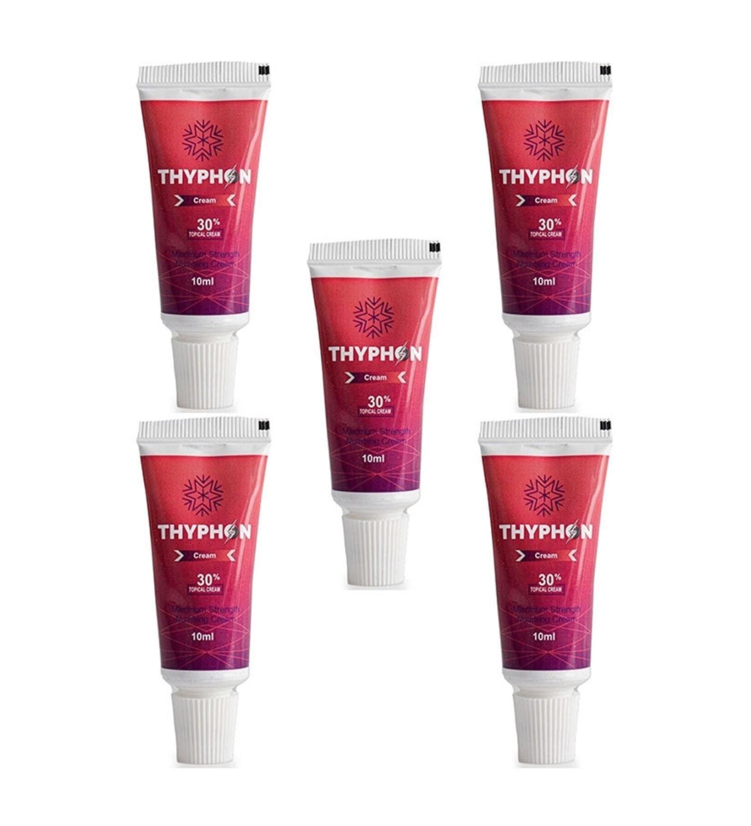 thyphon Este Cream Filling Permanent Make-up Mesotherapy Prp Dermaroller Relaxing cream 10 ml 5 Pieces