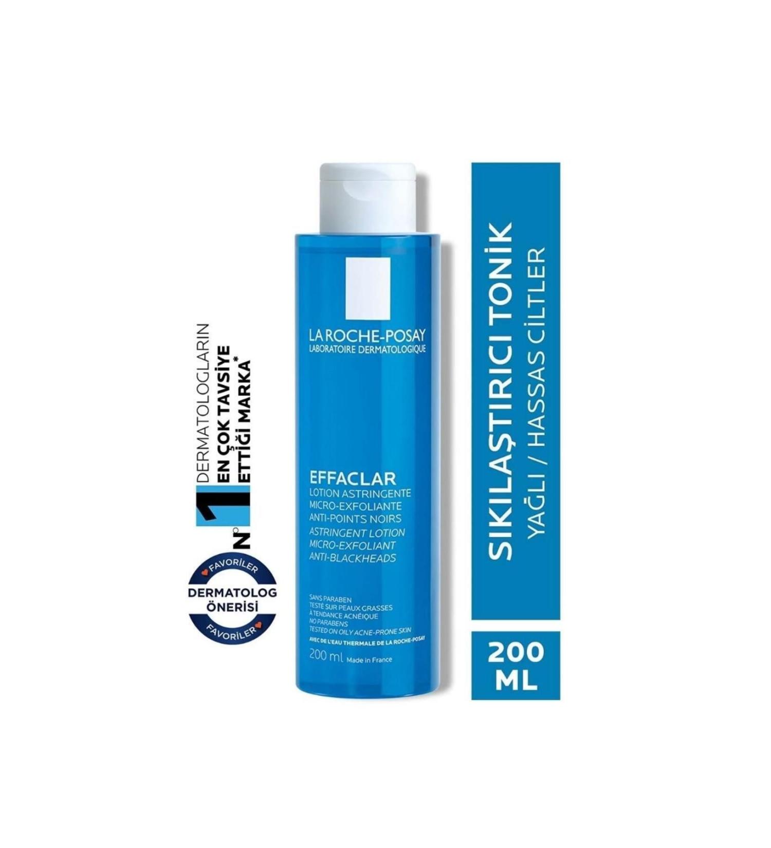 La Roche Posay Effaclar Tonic 200 ml Oily Skin Extended Micro Peeling Tonic Cosmetics8 - Buy Online on GoSupps.com