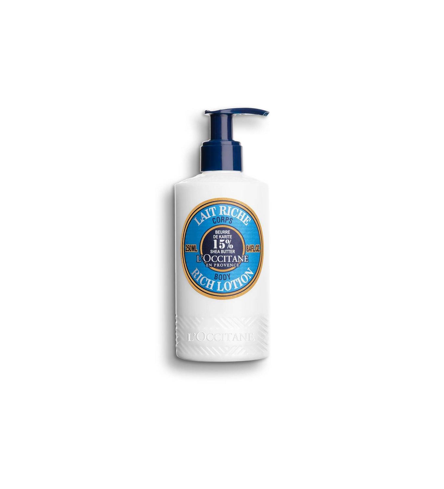 L'Occitane Shea Body Rich Lotion - Shea Moisturizing Body Lotion - 200 ml