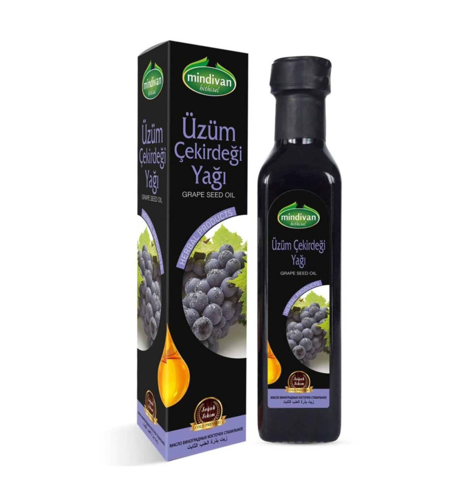Mindivan Grape Seed Oil 250 cc