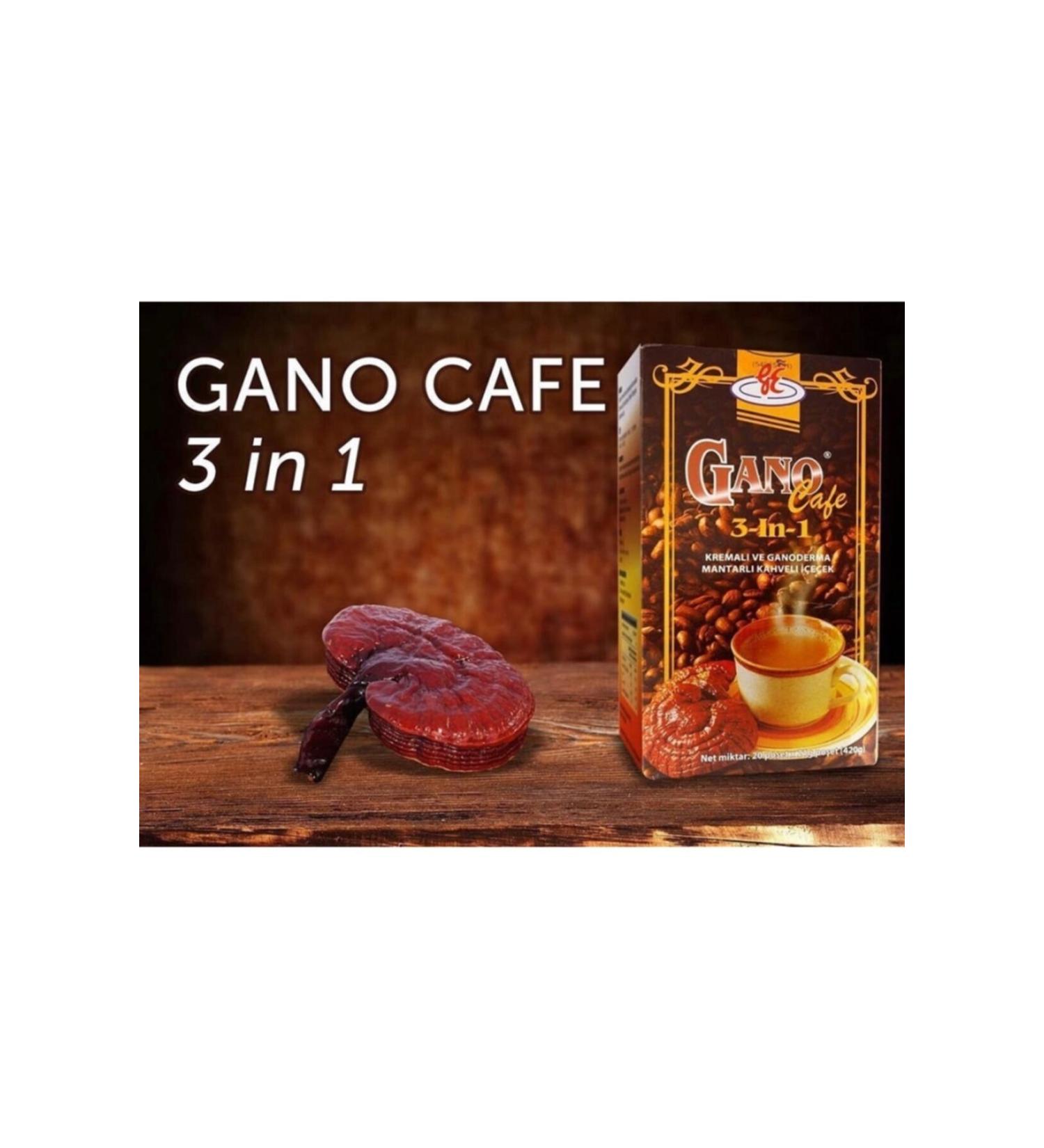 GanoExcel Gano Cafe 3 in 1 Coffee (20 Bags) 420gr